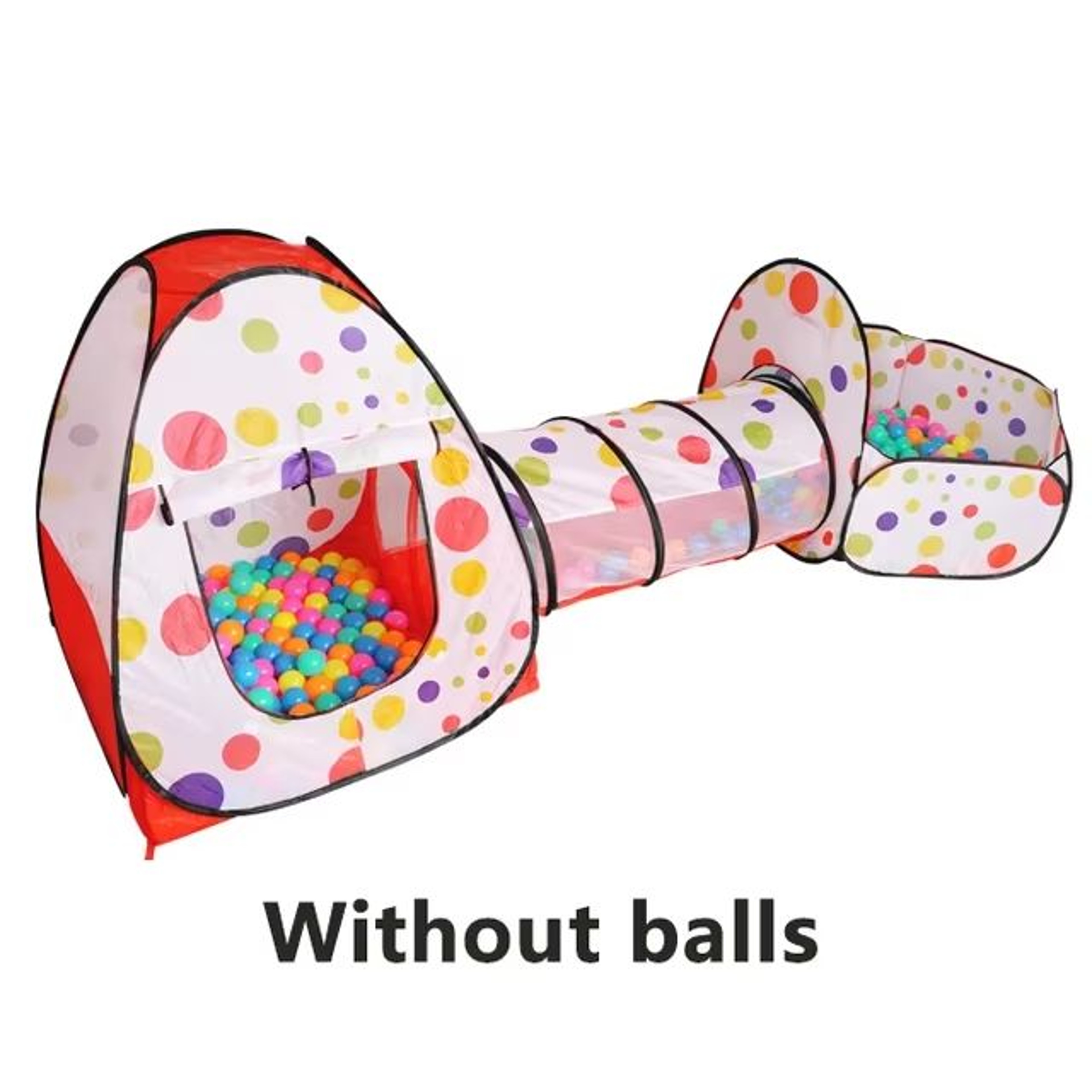 Ultimate PlayZone Kids Ball Pit Tent And Crawling Tunnel Playset 6