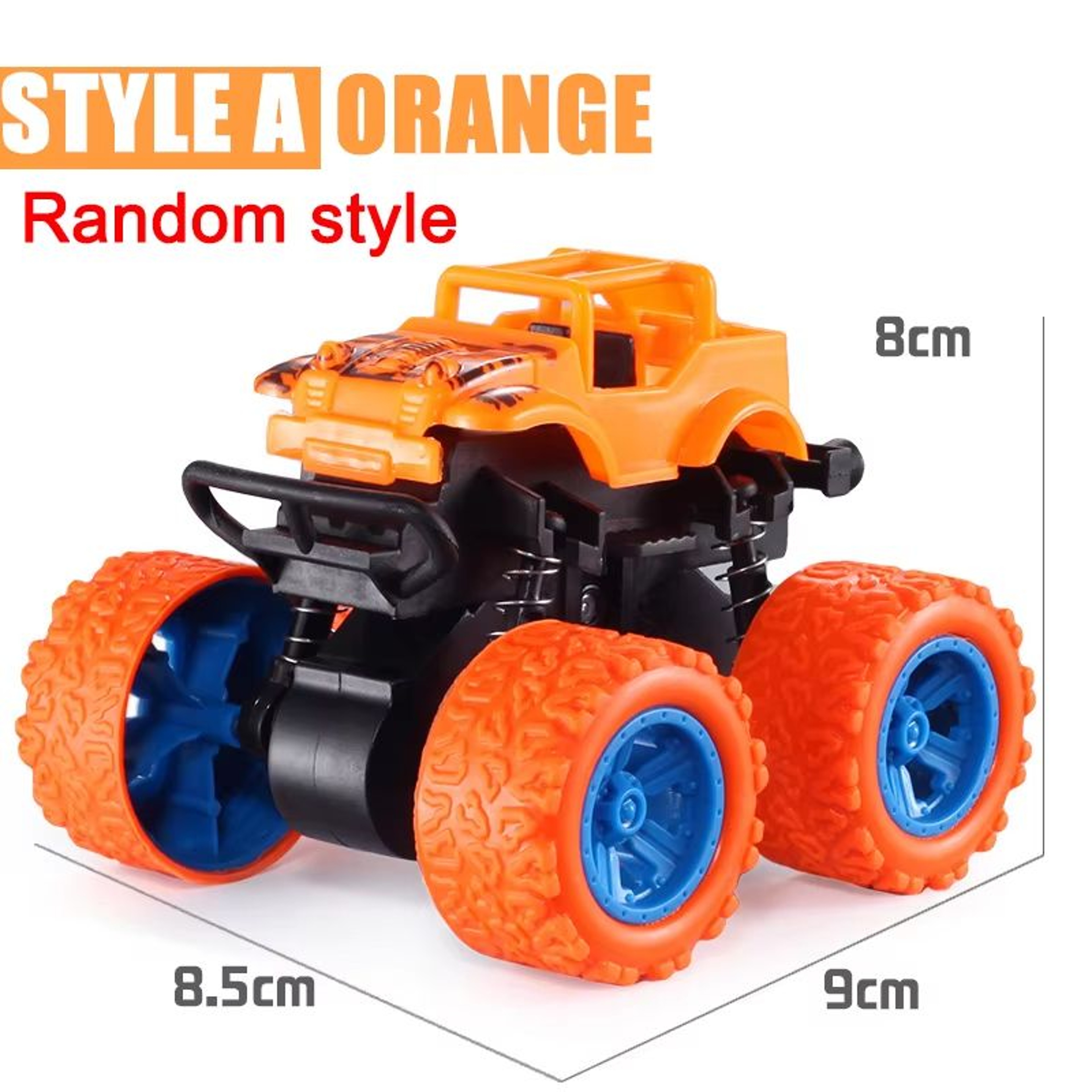 Pull Back 4Wheel Drive OffRoad SUV Toy Car For Kids 9