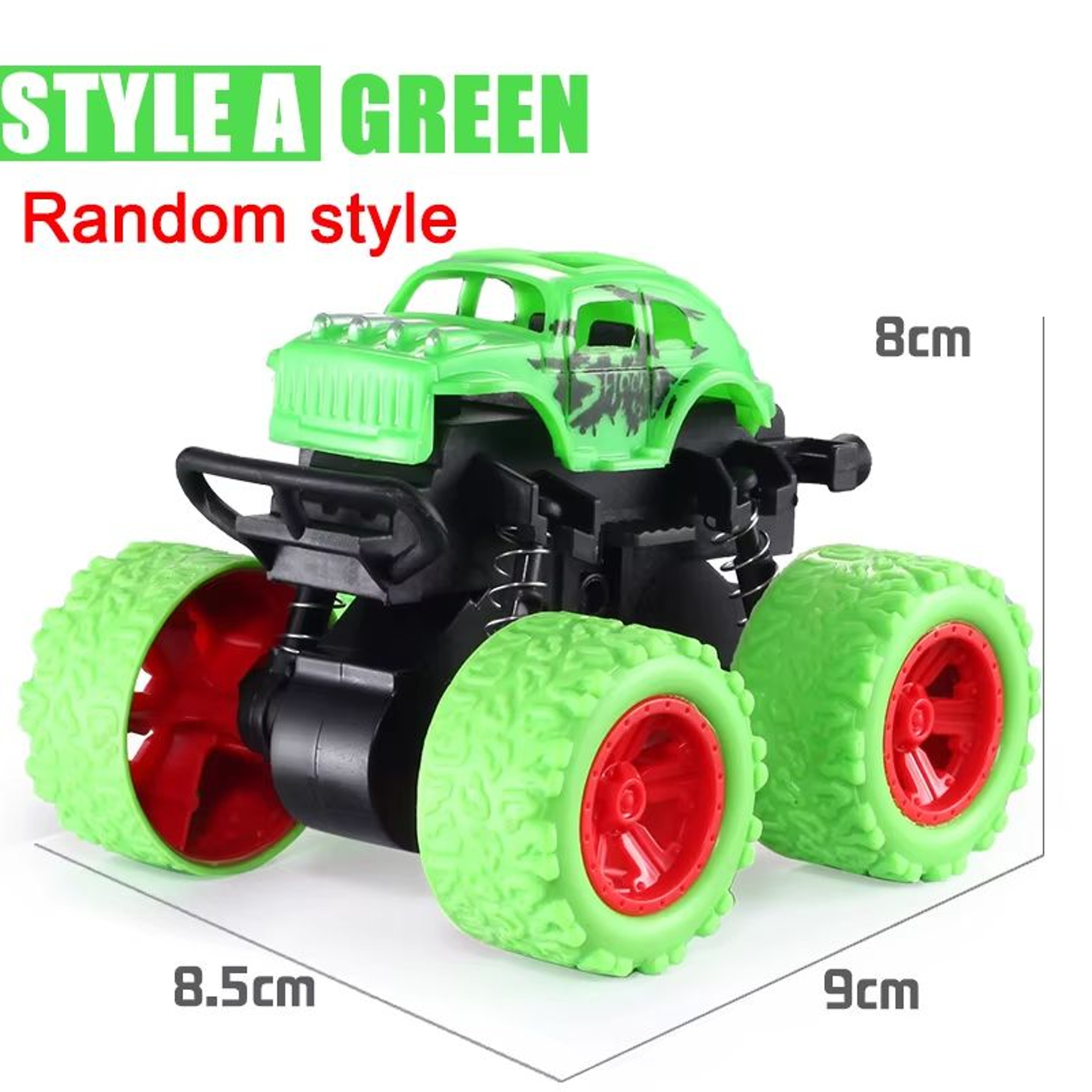 Pull Back 4Wheel Drive OffRoad SUV Toy Car For Kids 6
