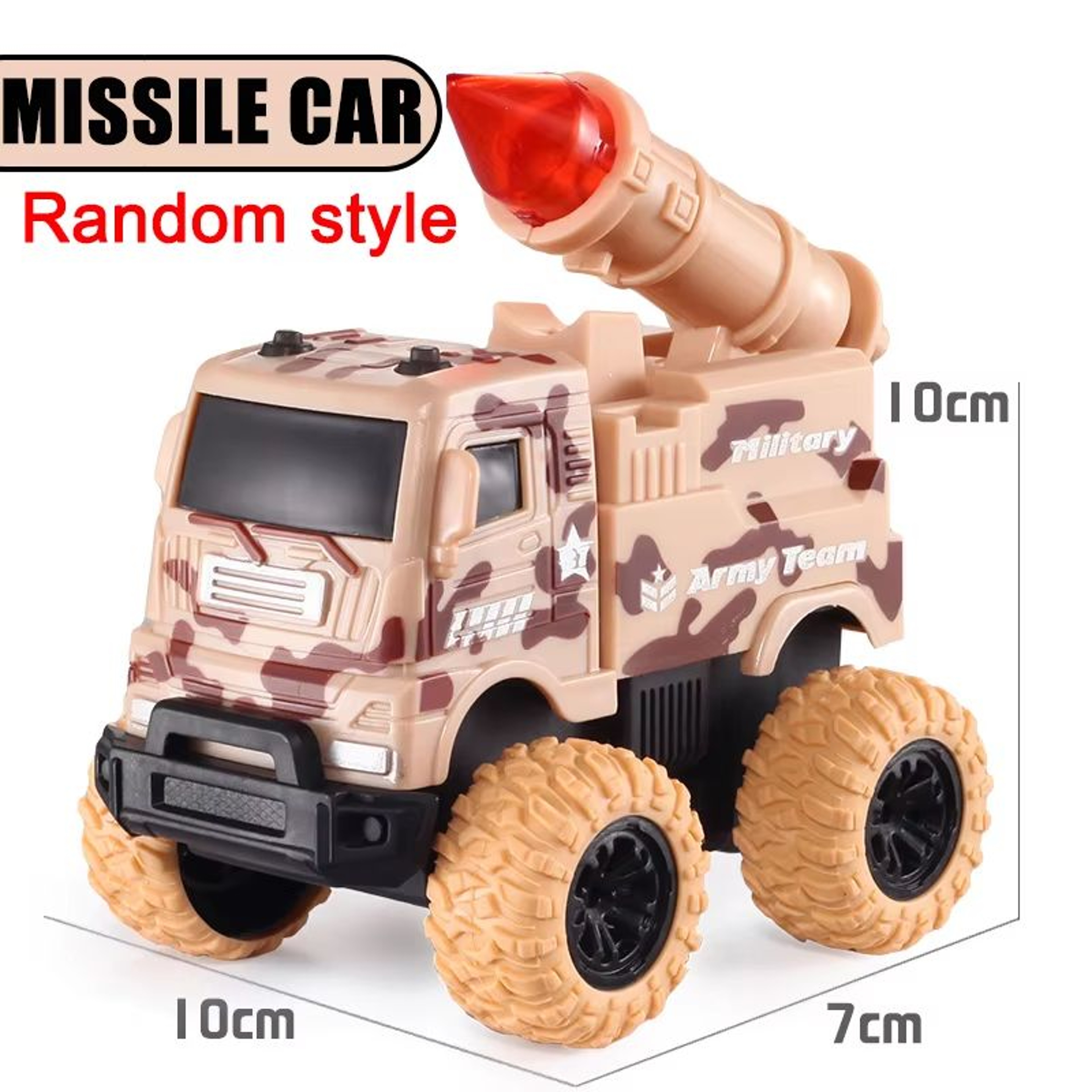 Pull Back 4Wheel Drive OffRoad SUV Toy Car For Kids 18