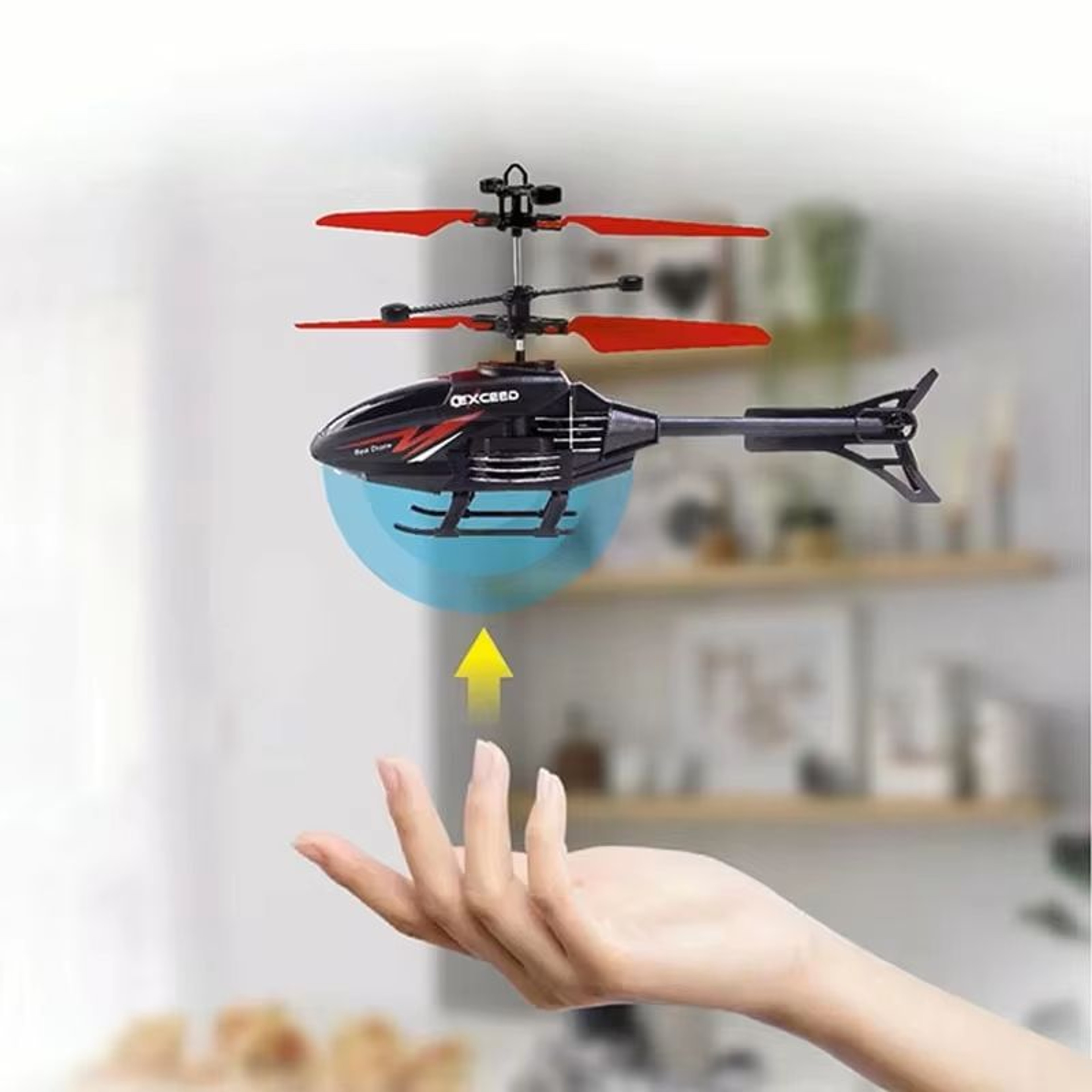 2 Channel Gesture Control RC Helicopter With LED Lights For Kids 5