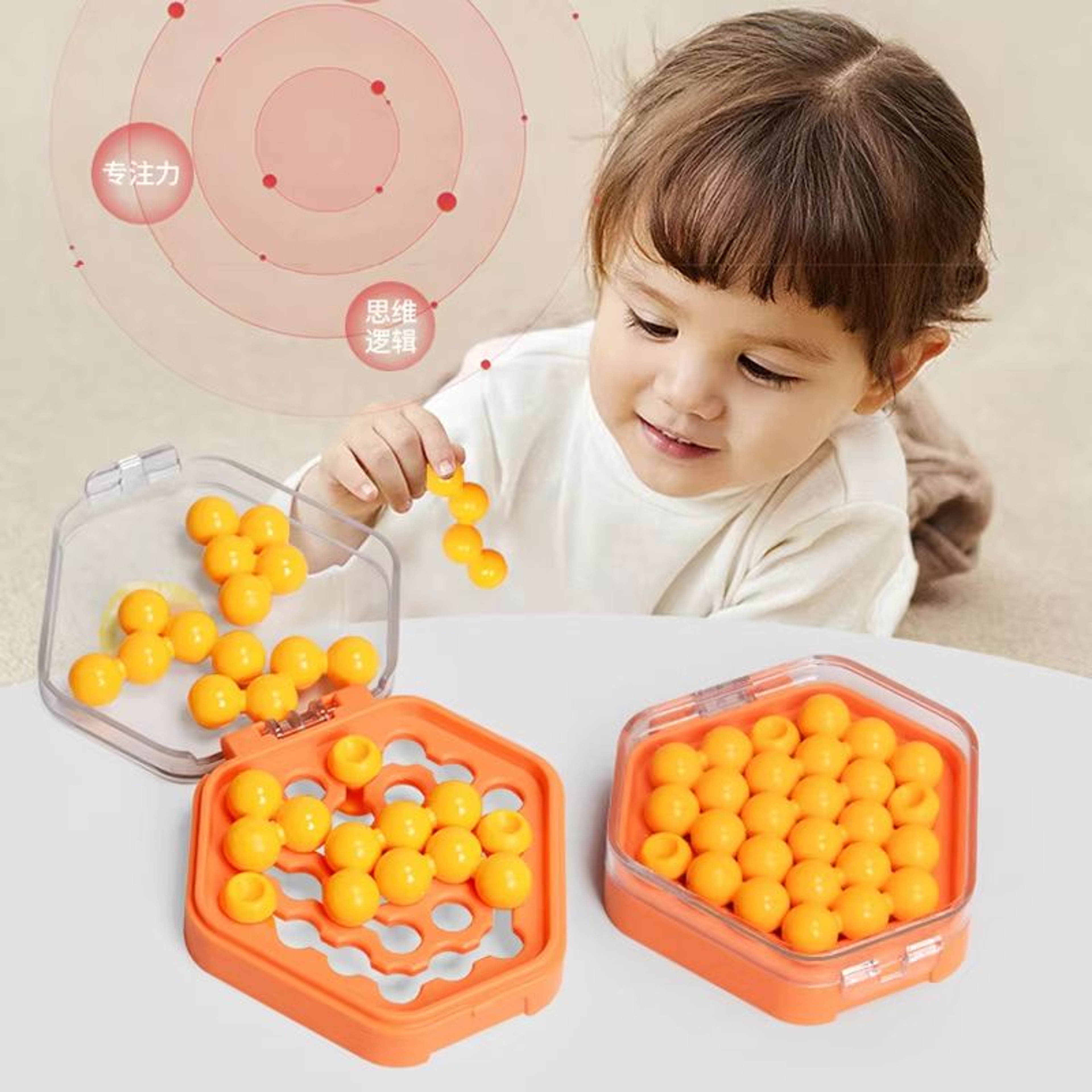 Smart Pocket Bead Board Logic Puzzle Game 2