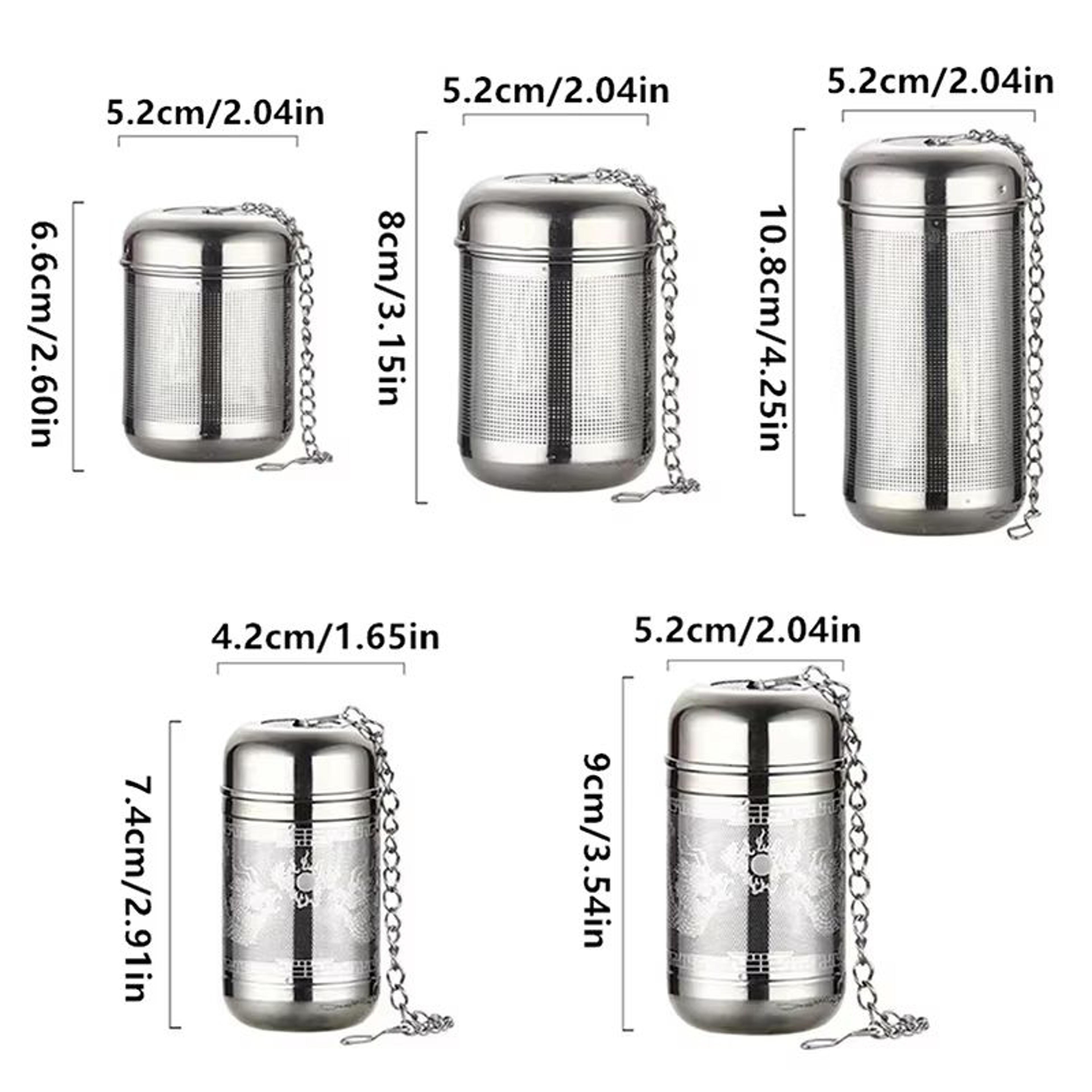 Premium Stainless Steel Fine Mesh Tea Infuser Ball 1