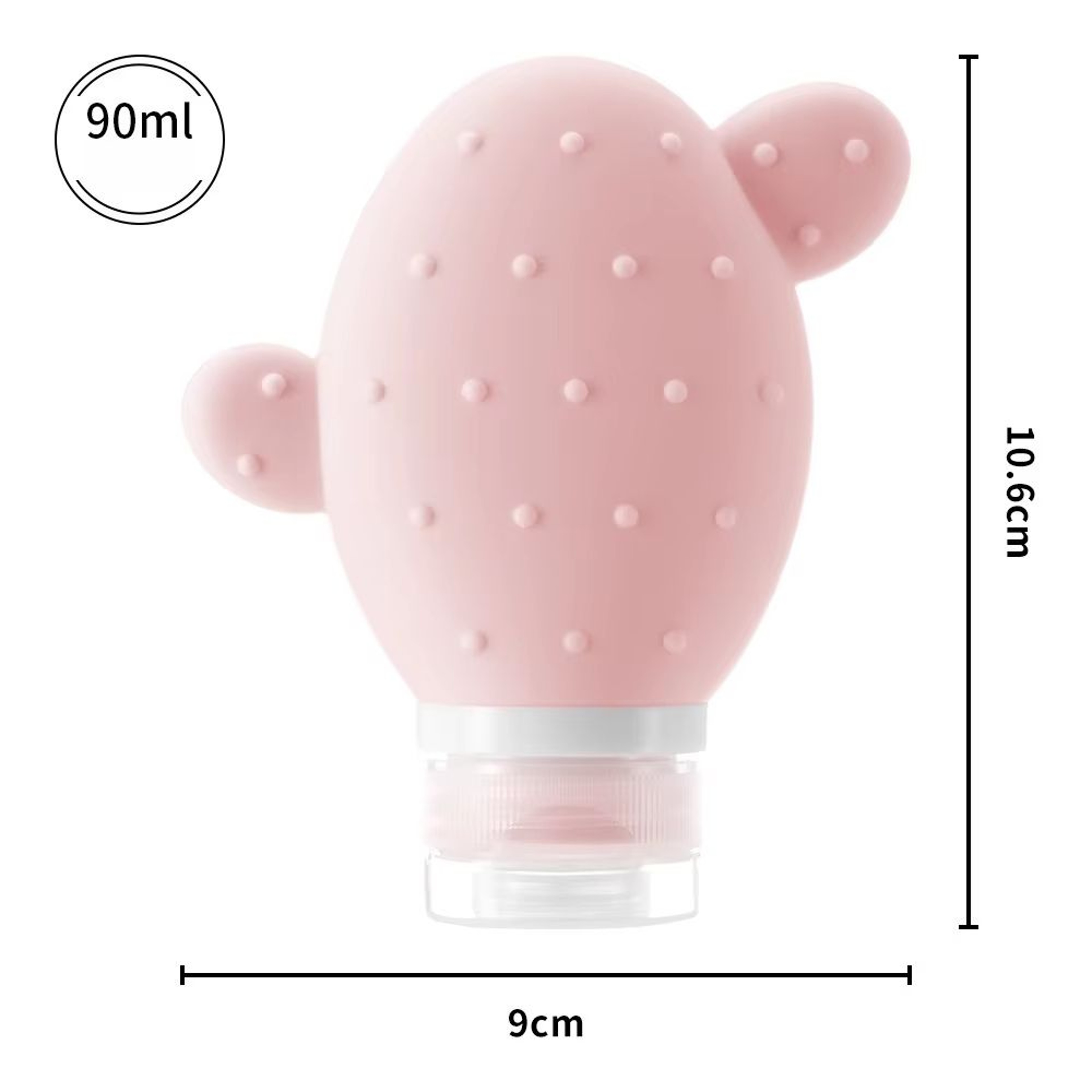 Silicone Leakproof Travel Bottles For Shampoo Lotion And Body Wash 5