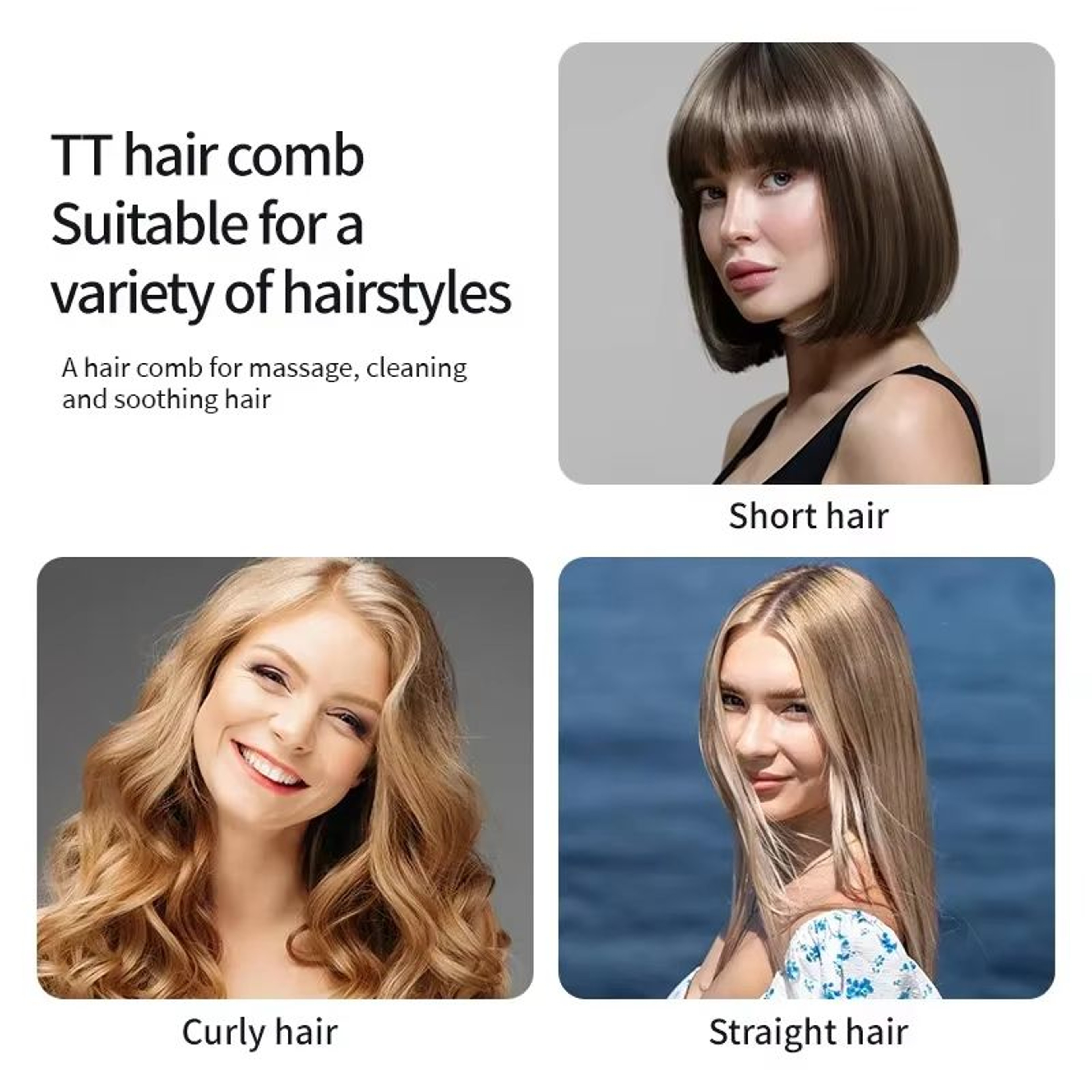 EcoGentle Wheat Straw Detangling Hairbrush 5