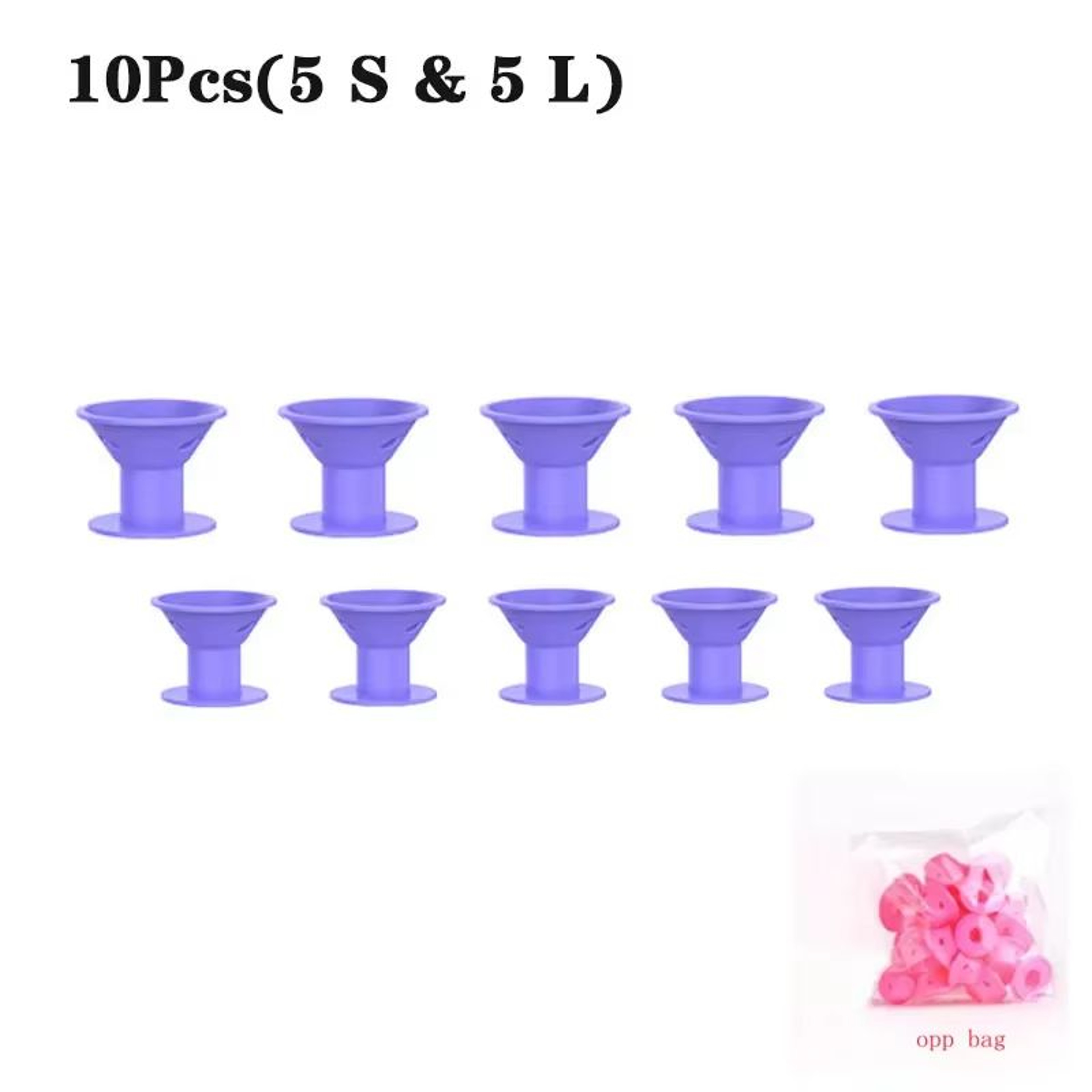 Silicone Heatless Curlers Set For Effortless Curls 8