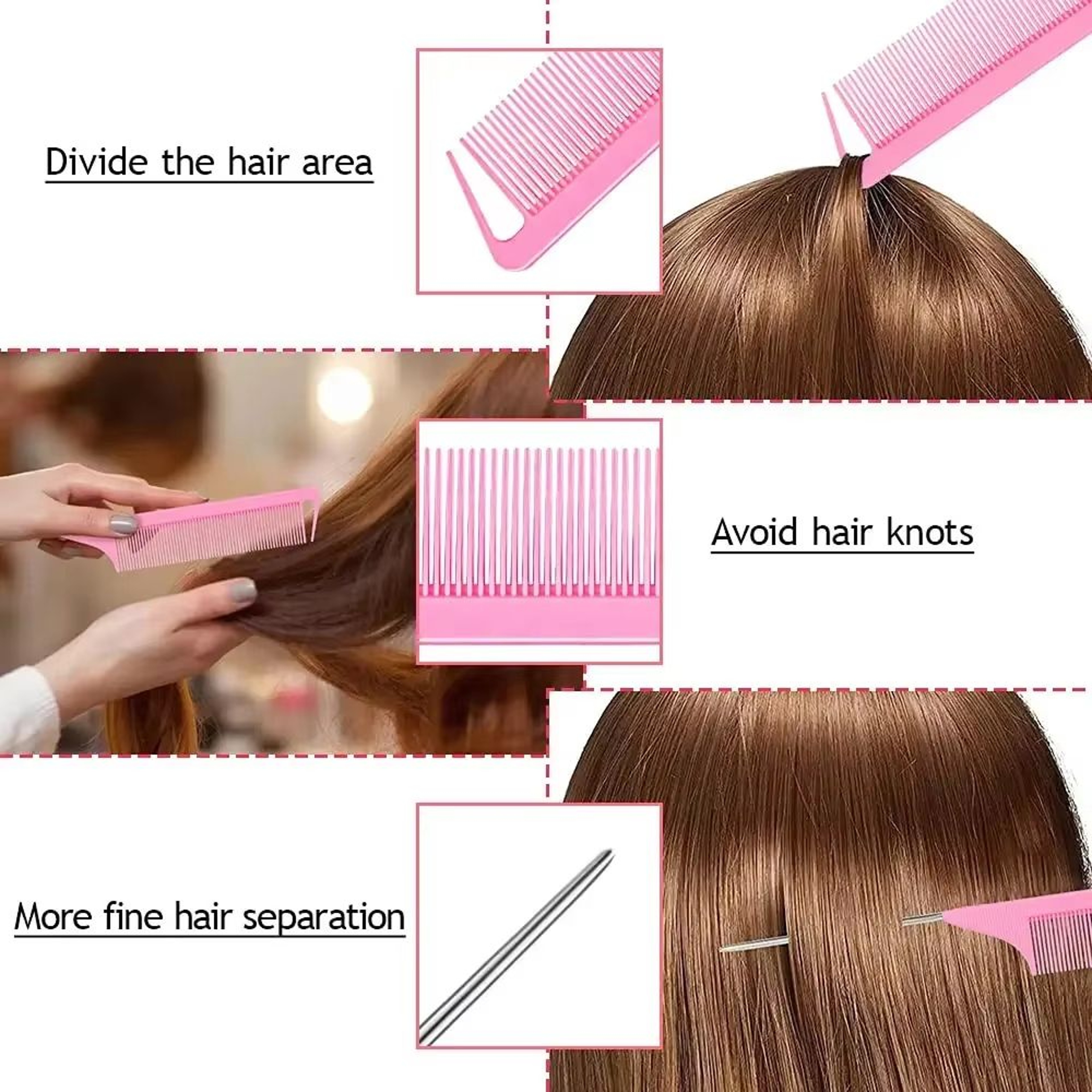 EasyBraid French Tool Loop Hair Styling Set 1