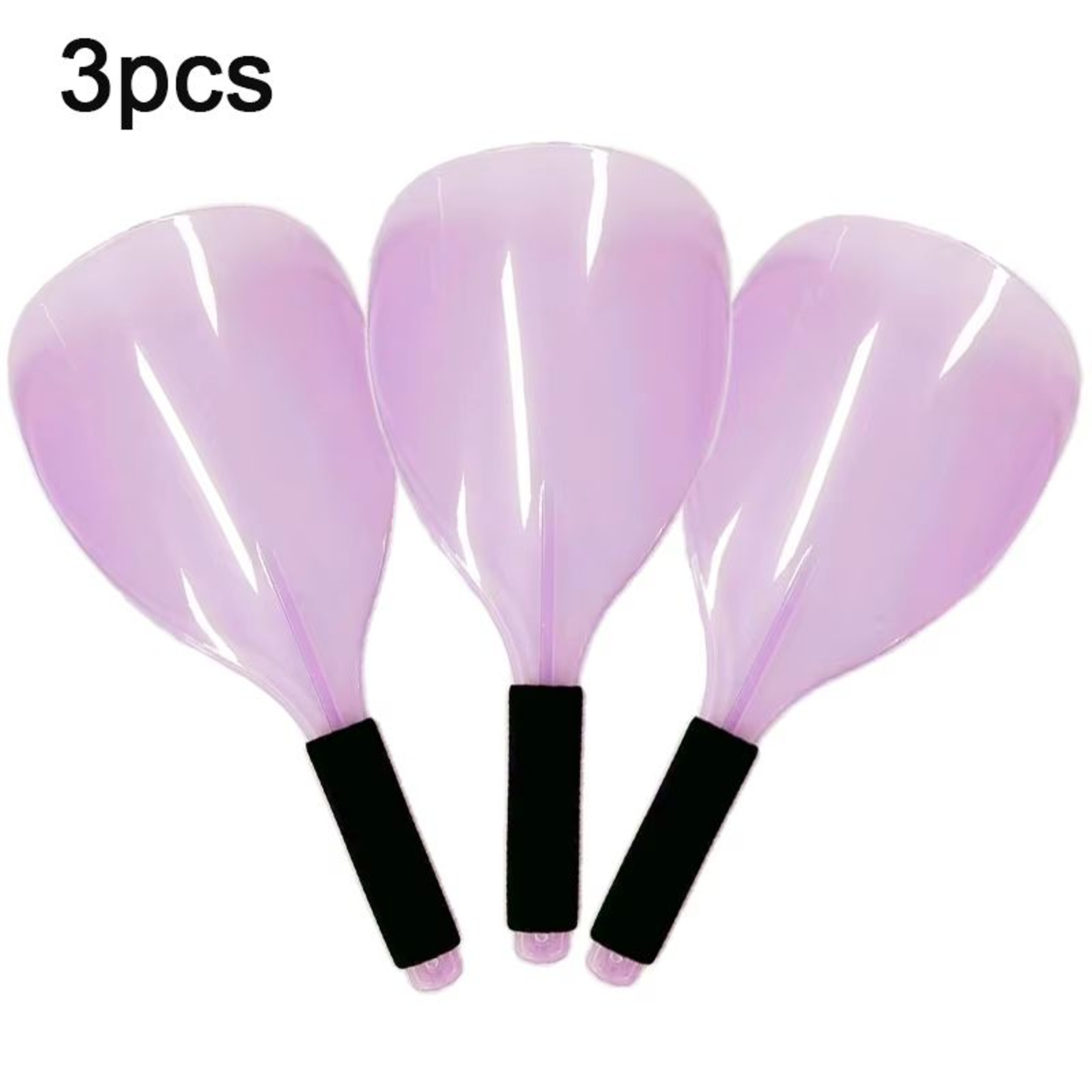 Salon Plastic Haircut Face Shield With Handle 10