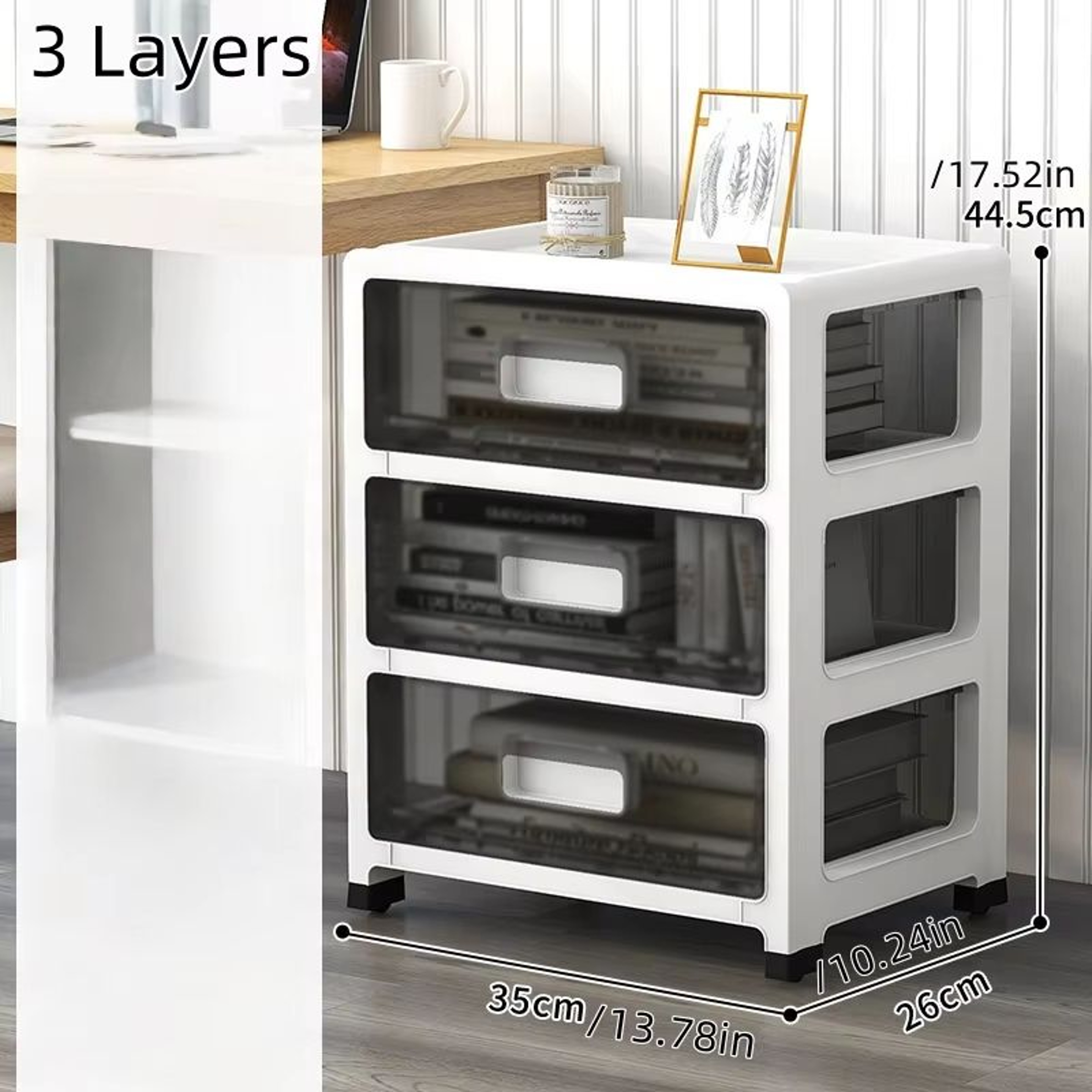 36 Tier Large Capacity Storage Cabinet Space Saving Organizer For Living Room Bedroom And Study 18