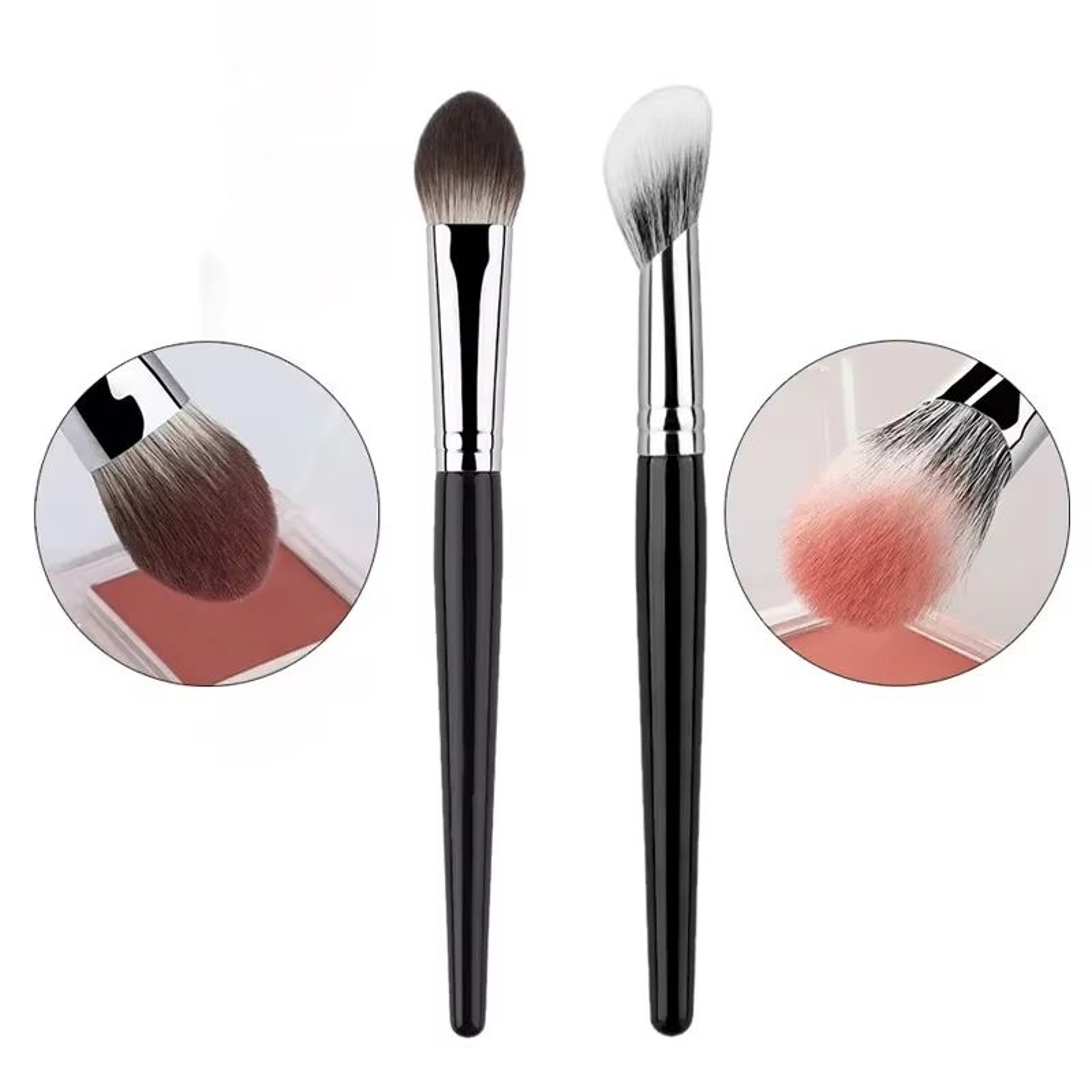PeachHeart Precision Blush Brush For Powder Cream And Liquid Blush 4