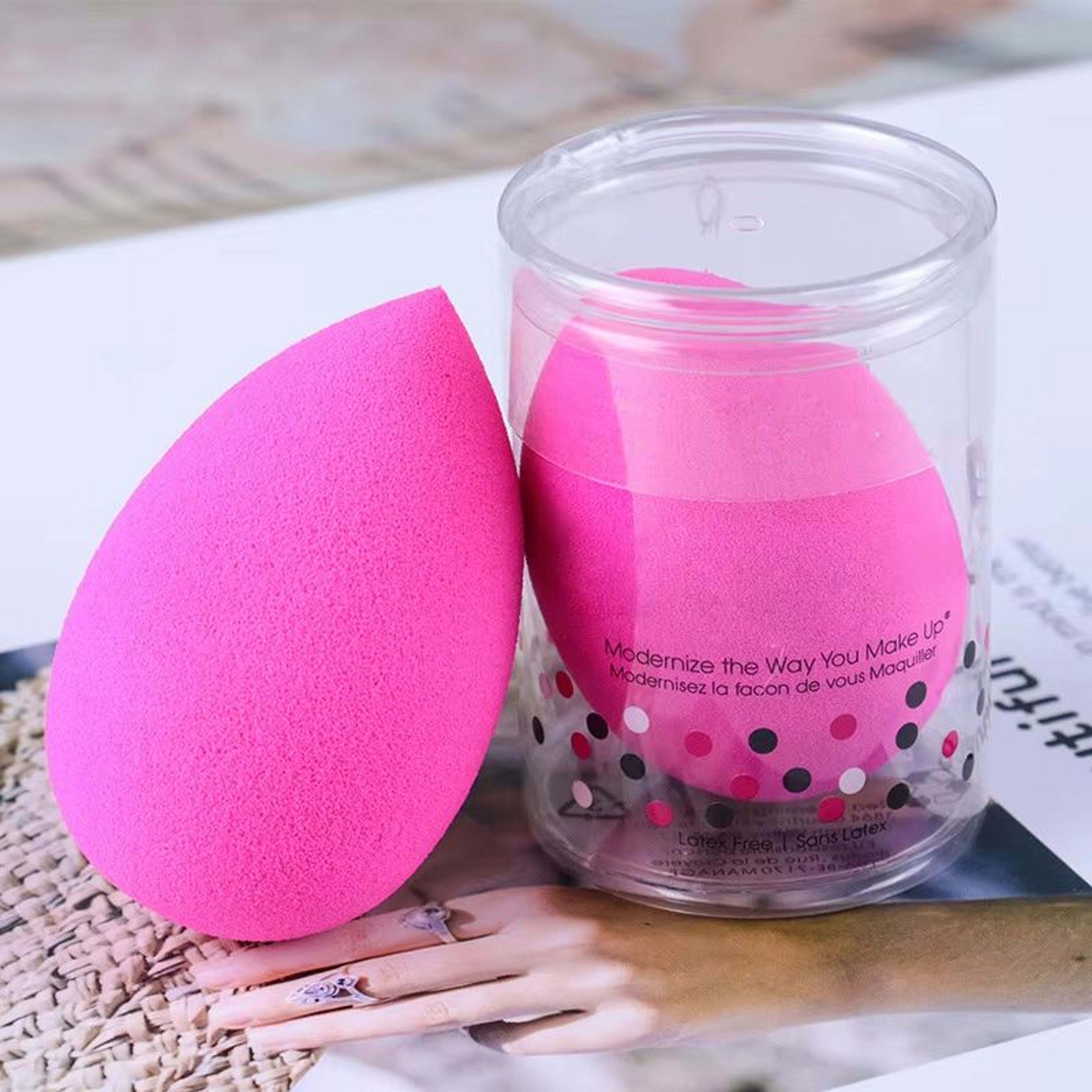 Karsyngirl 1Pcs Water Drop Shape Cosmetic Puff  Makeup Blender For Foundation Concealer And Cream 0