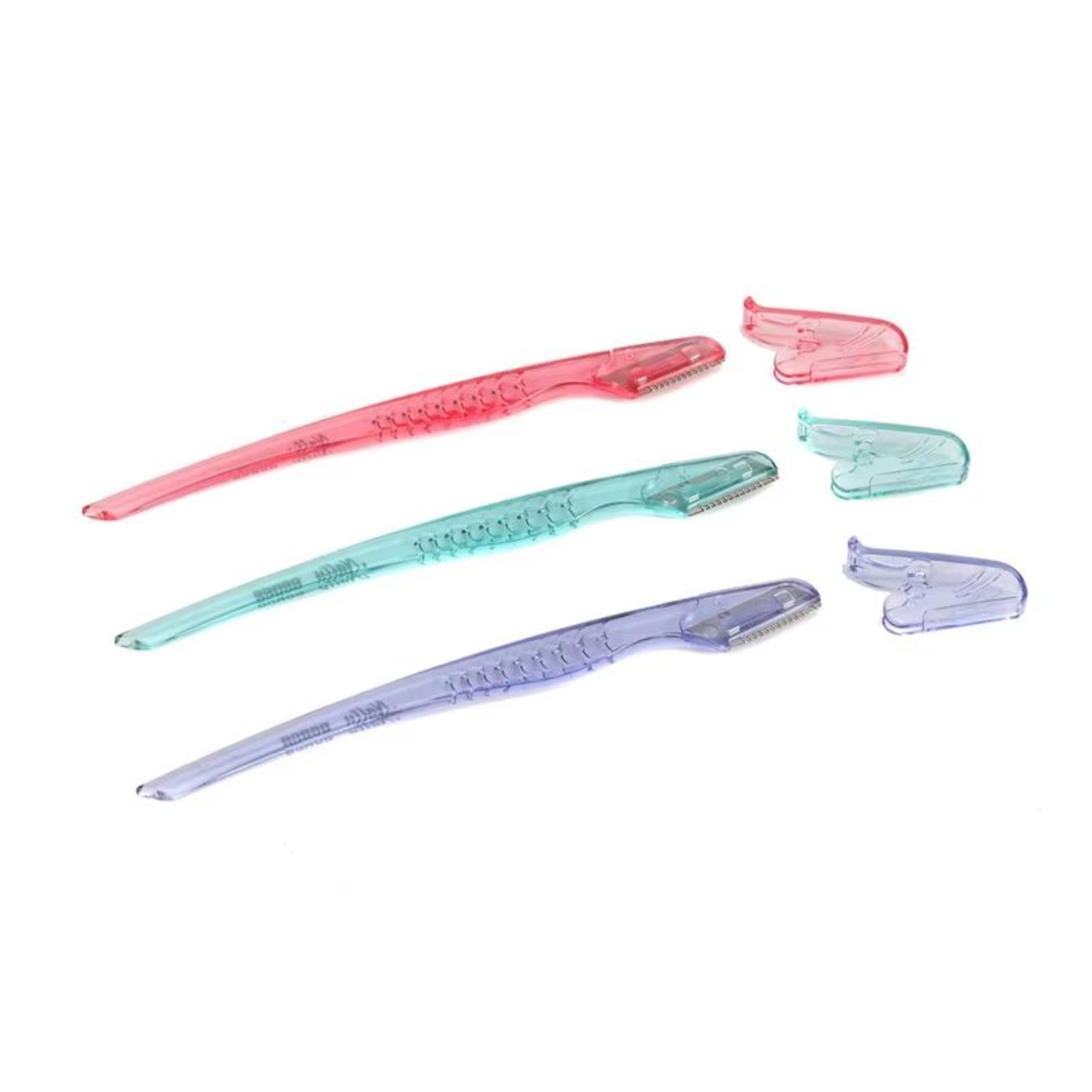 Karsyngirl 38 Pcs Colorful Eyebrow Trimmer Blade Shaver Set For Face Hair Removal 1