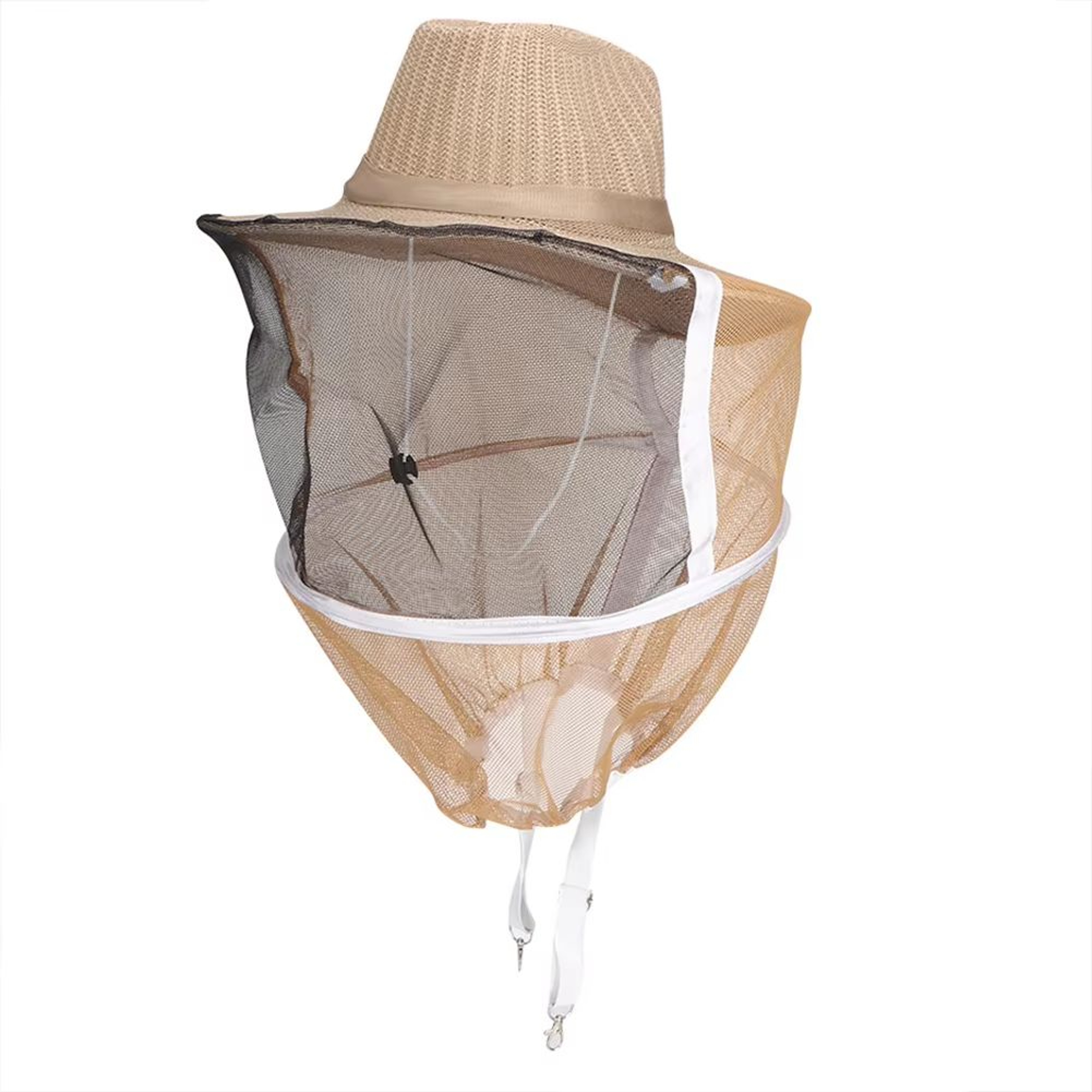 Breathable FireResistant Beekeeping Cowboy Hat With Protective Veil 0
