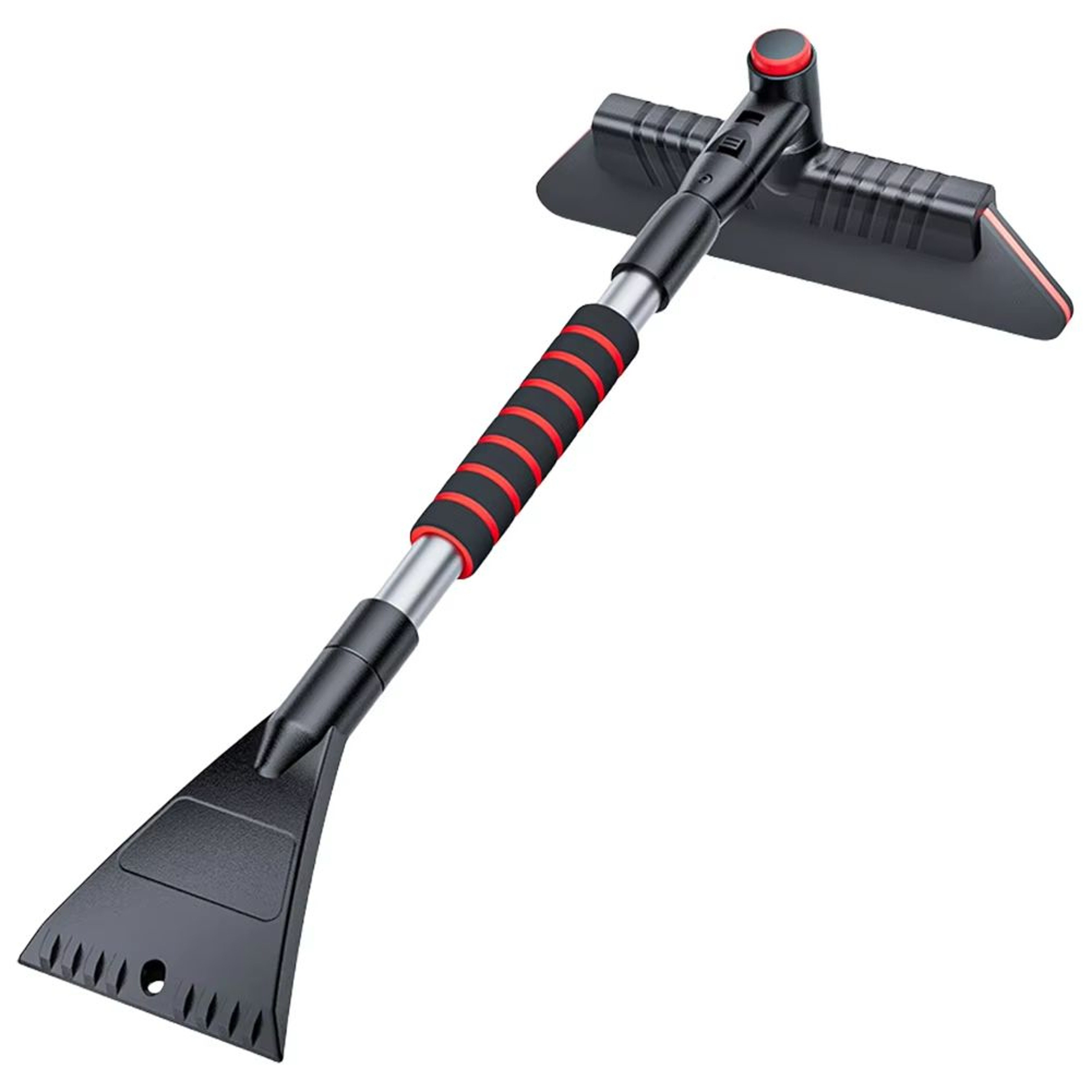 2 In 1 Extendable Ice Scraper And Retractable Snow Remover For Windshields 3