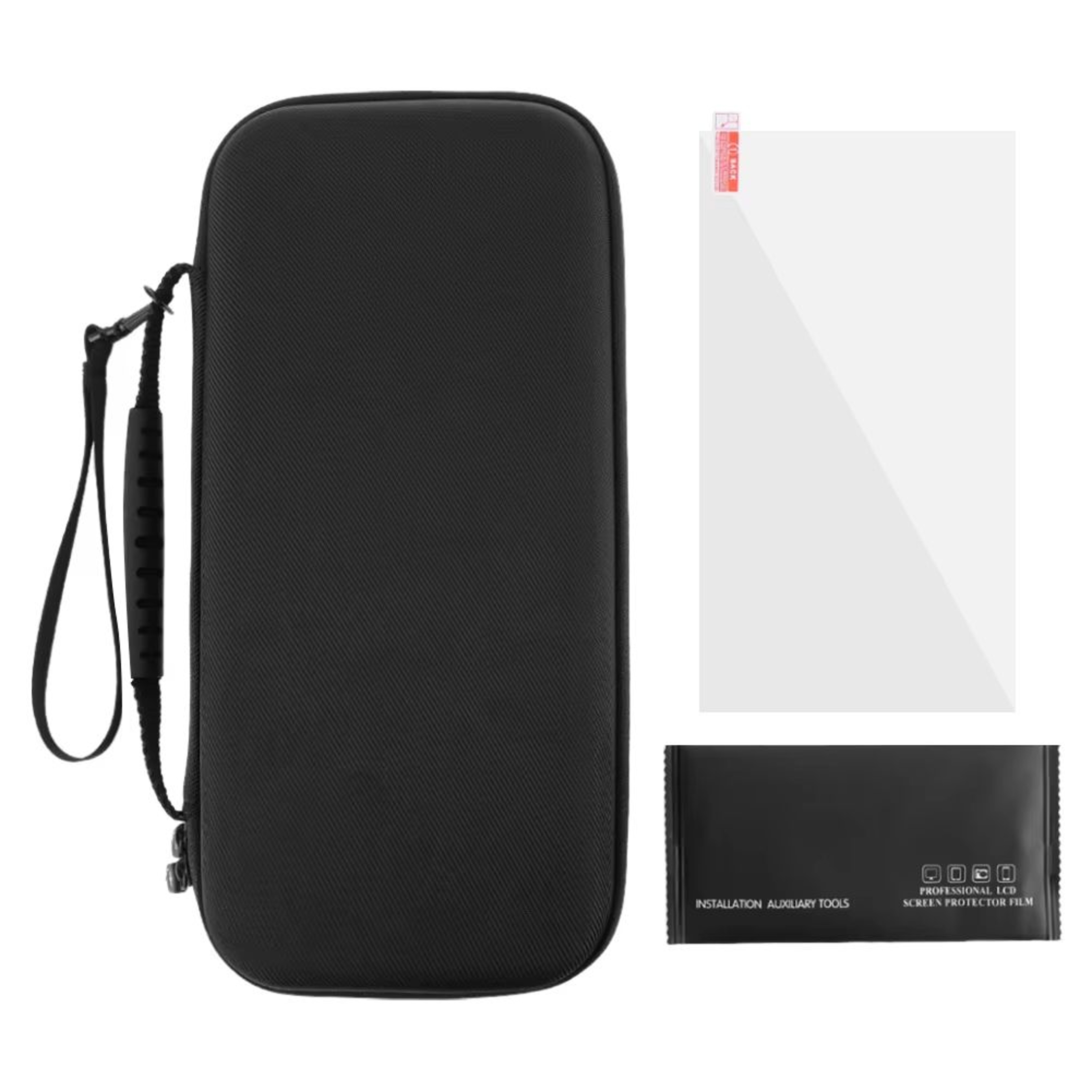Protective Carrying Case With Tempered Glass Screen Protector For Nintendo Switch 2 7