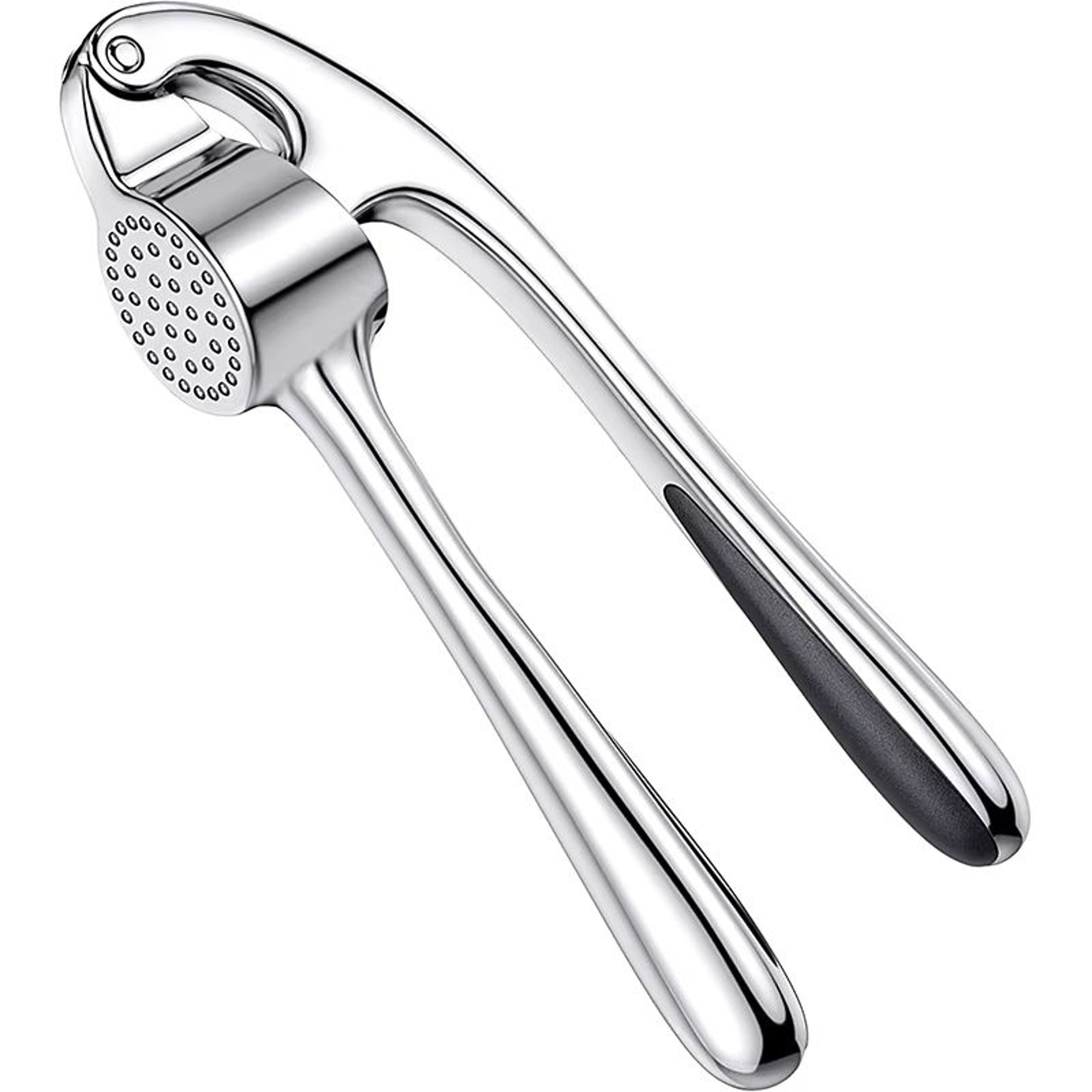 LMETJMA Premium Stainless Steel Garlic Press For Easy Mincing And Crushing 0