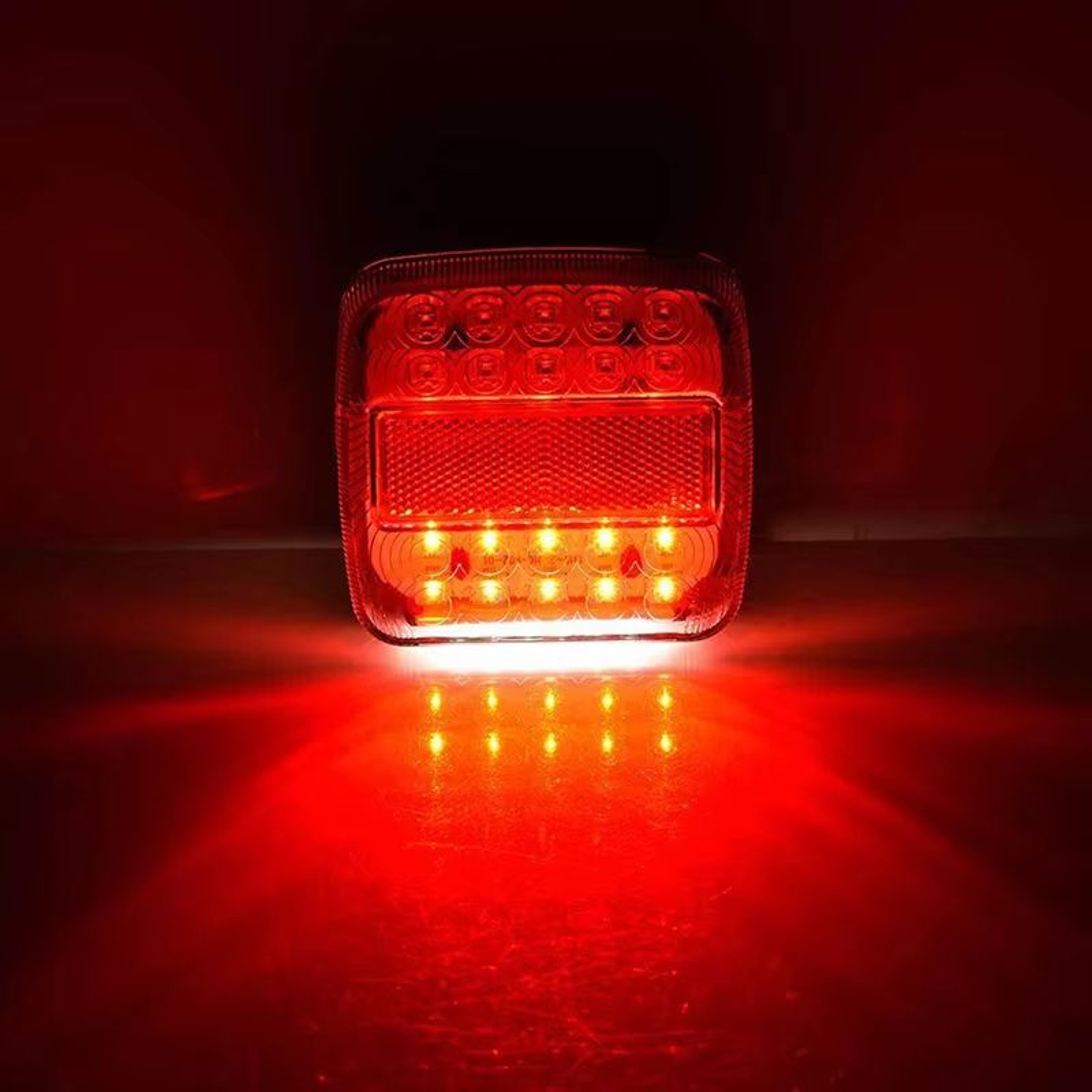 12V 20 LED Trailer And Truck Taillight Brake Stop Turn Signal Indicator Lamp 3