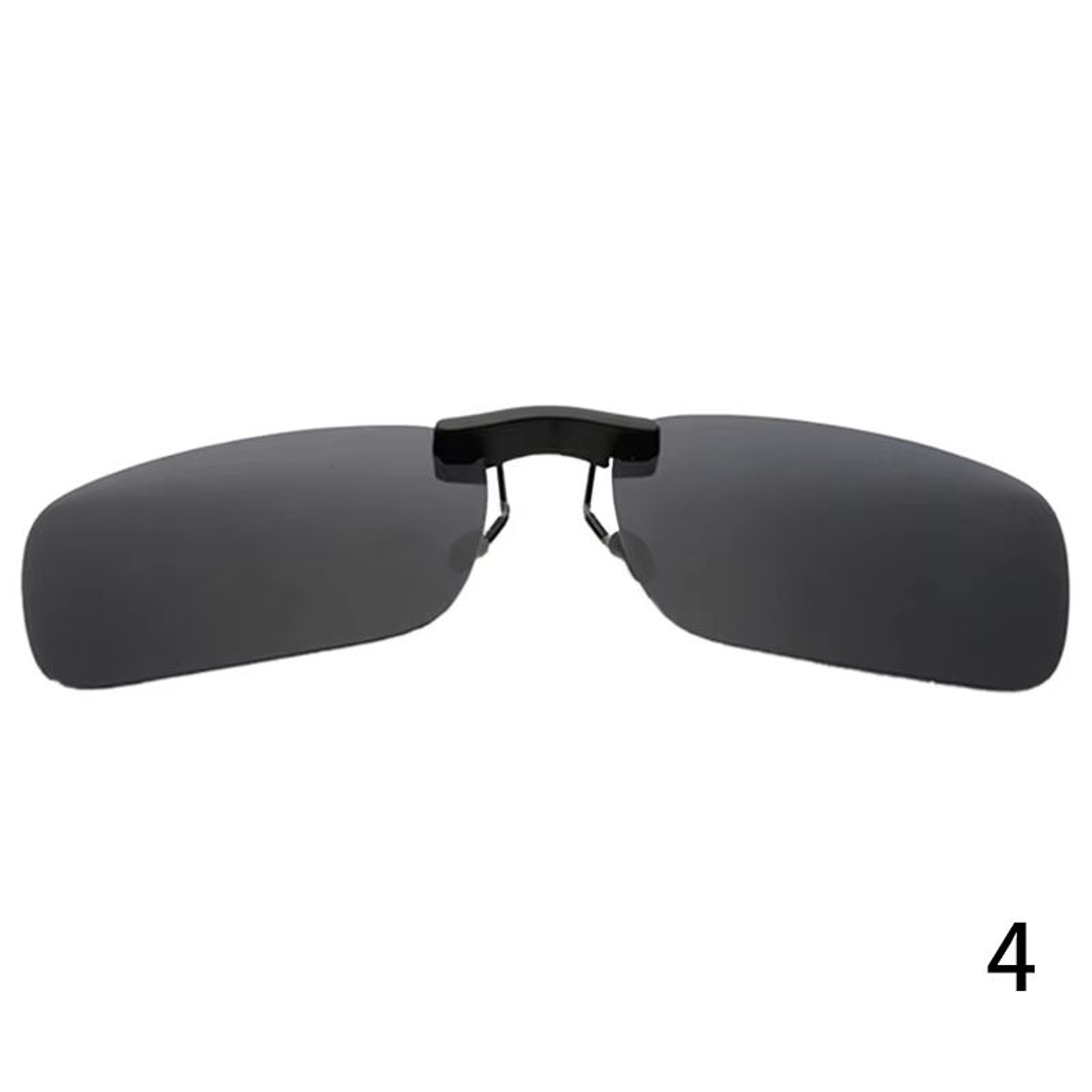 Polarized Clip On Sunglasses UV400 Day And Night Driving Glasses Attachment 7