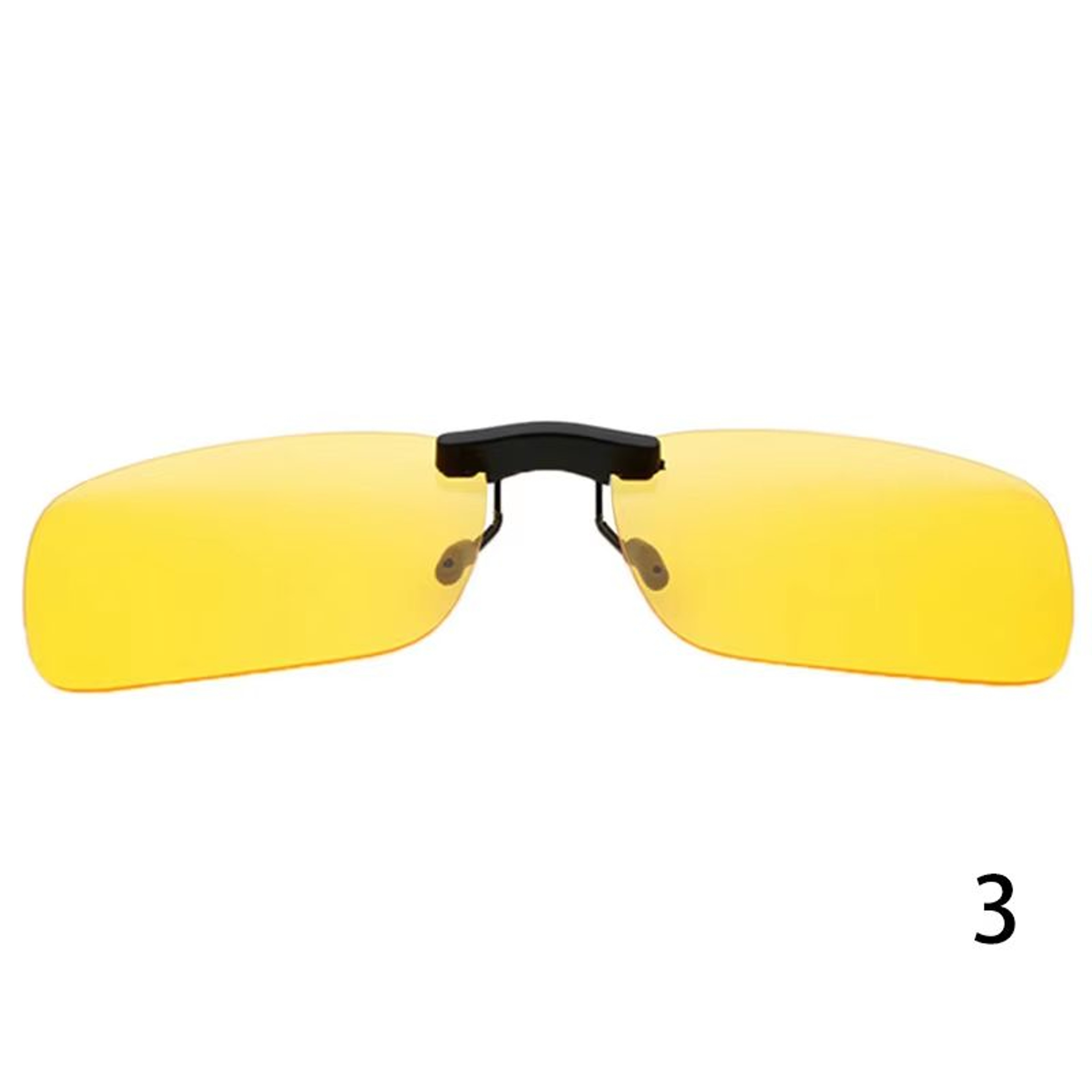 Polarized Clip On Sunglasses UV400 Day And Night Driving Glasses Attachment 8