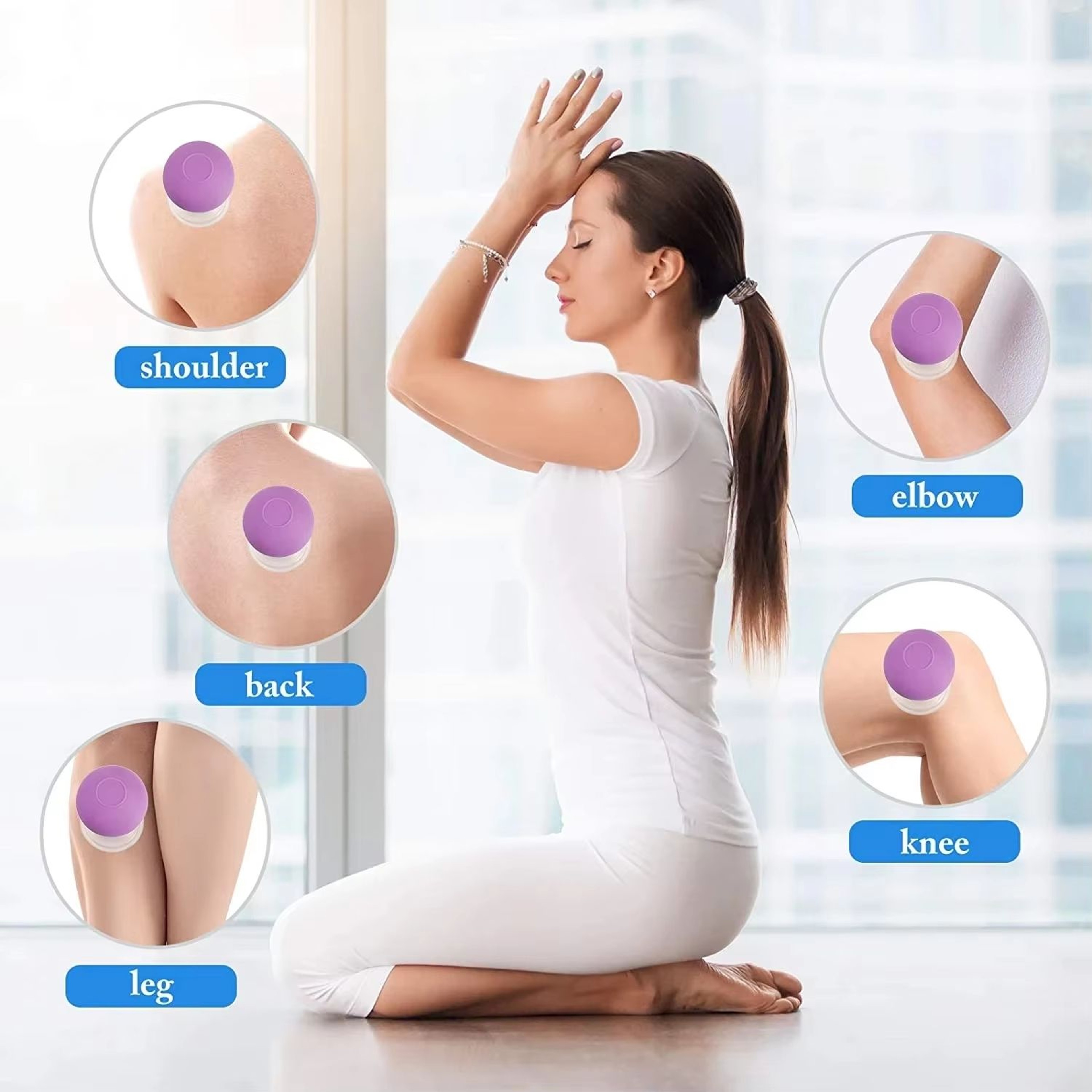 Vacuum Cupping Glass Jar Cellulite Massager Facial And Body Suction Cup For Acupuncture And Wellnes 5