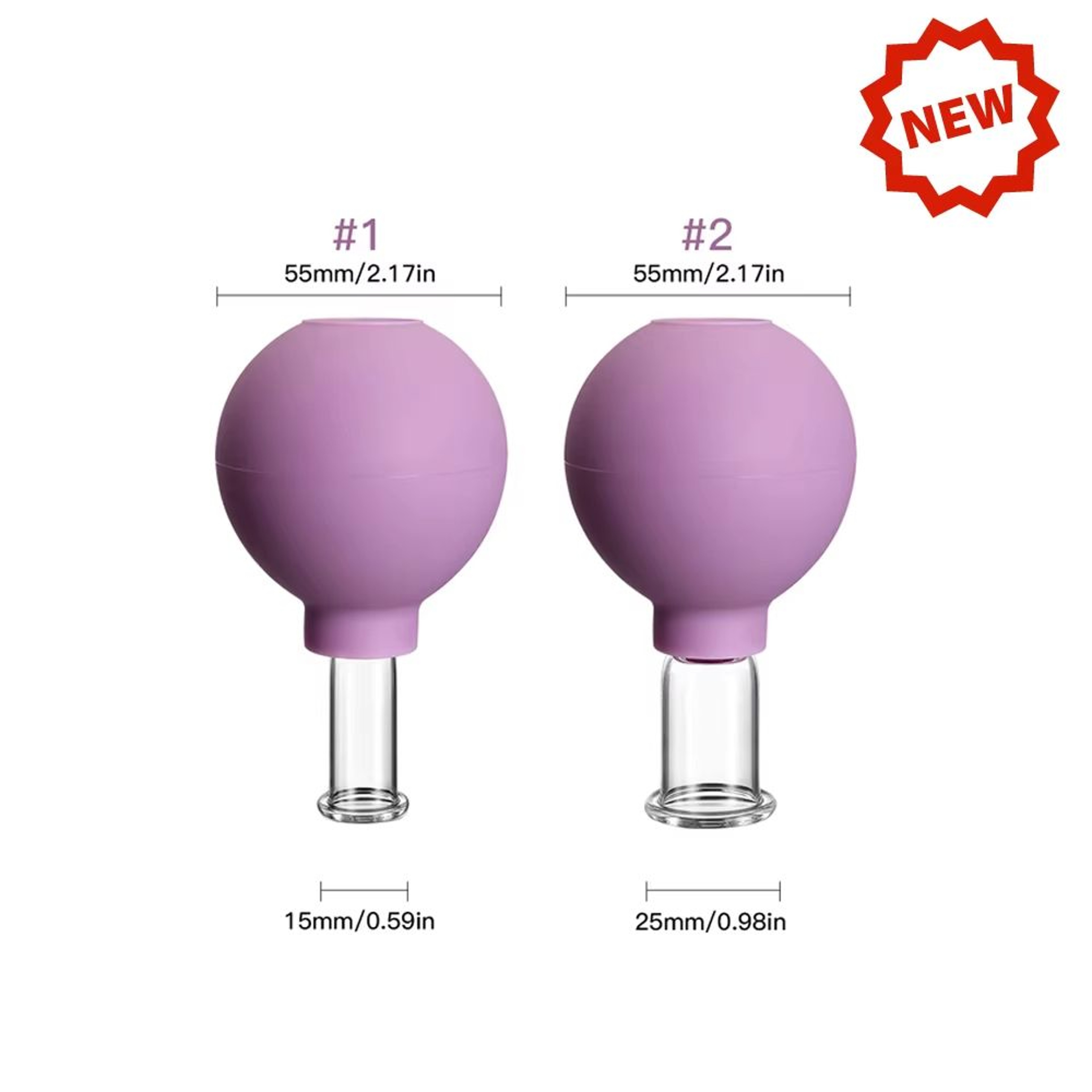 Vacuum Cupping Glass Jar Cellulite Massager Facial And Body Suction Cup For Acupuncture And Wellnes 6