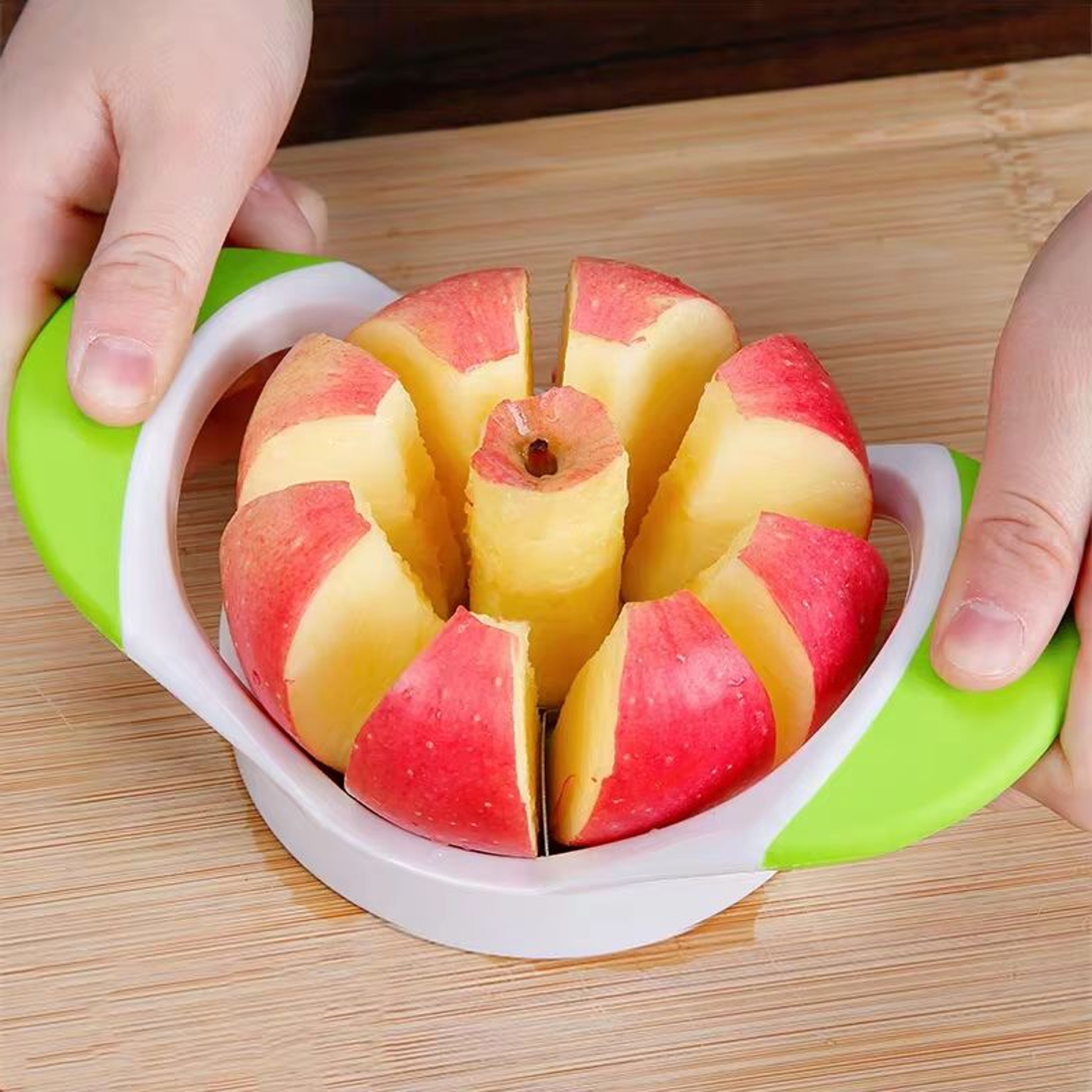 Stainless Steel Apple Corer Remover Fruit Core Cutter And Slicer Tool For Apples And Pears 4