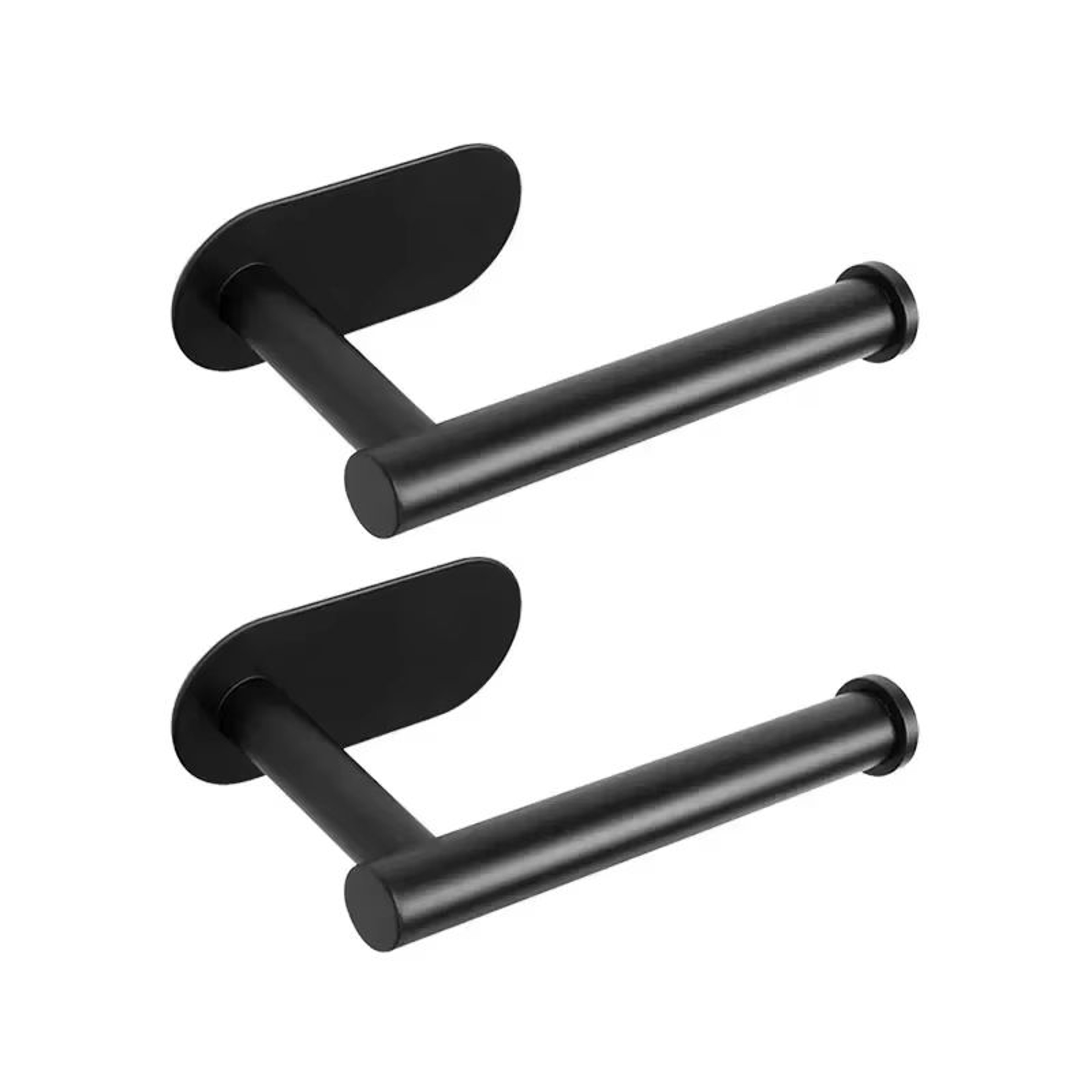 NoDrill Wall Mounted Stainless Steel Towel Rack With Two Color Options For Bathroom And Paper Towel 7