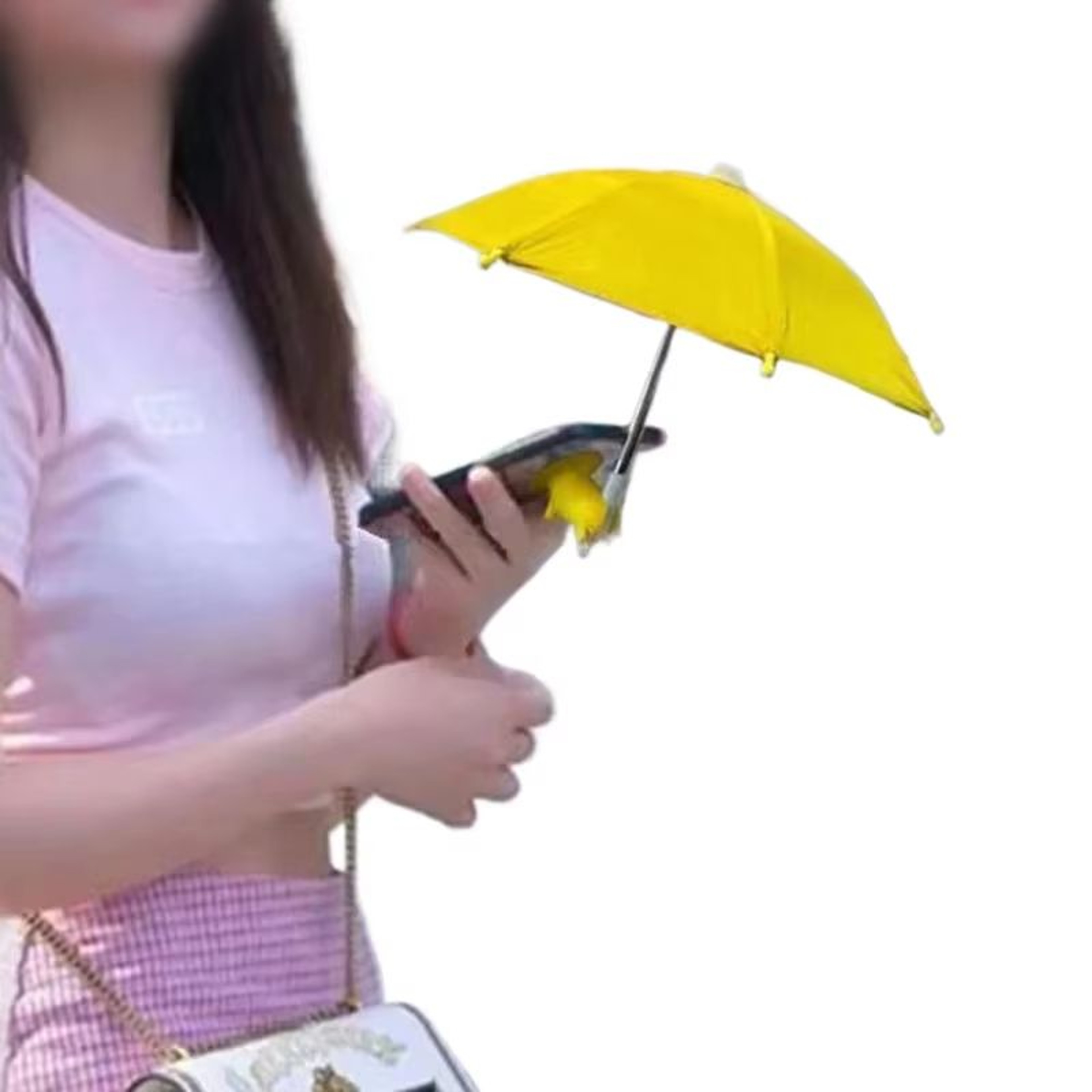 Mini Phone Sunshade Umbrella With Suction Cup Stand Multi Color Mobile Phone Sun Shield Mount 2