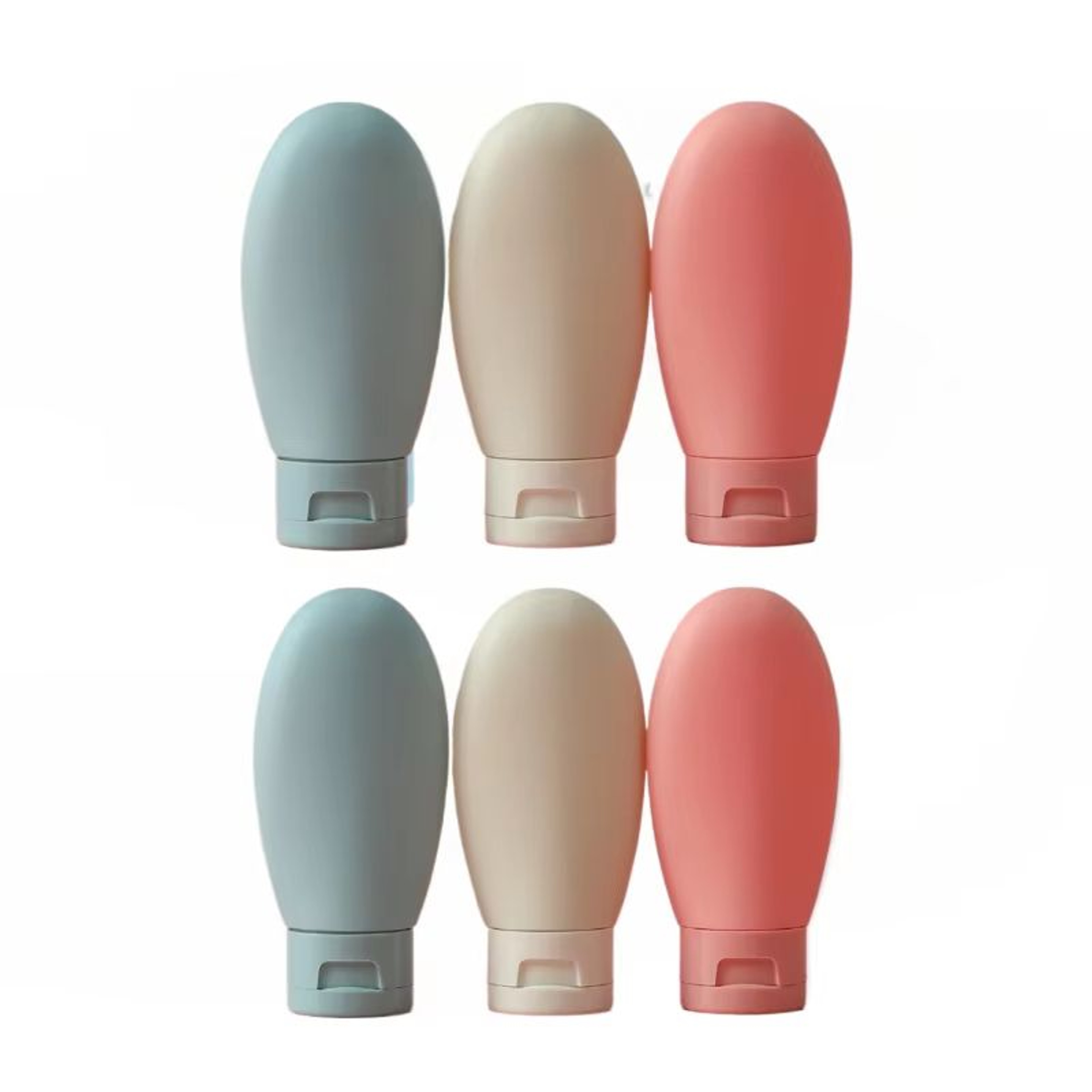 Refillable Soft Silicone Travel Bottles Set 60ML 203 Fl Oz Squeeze Tubes For Toiletries And Cosmeti 9
