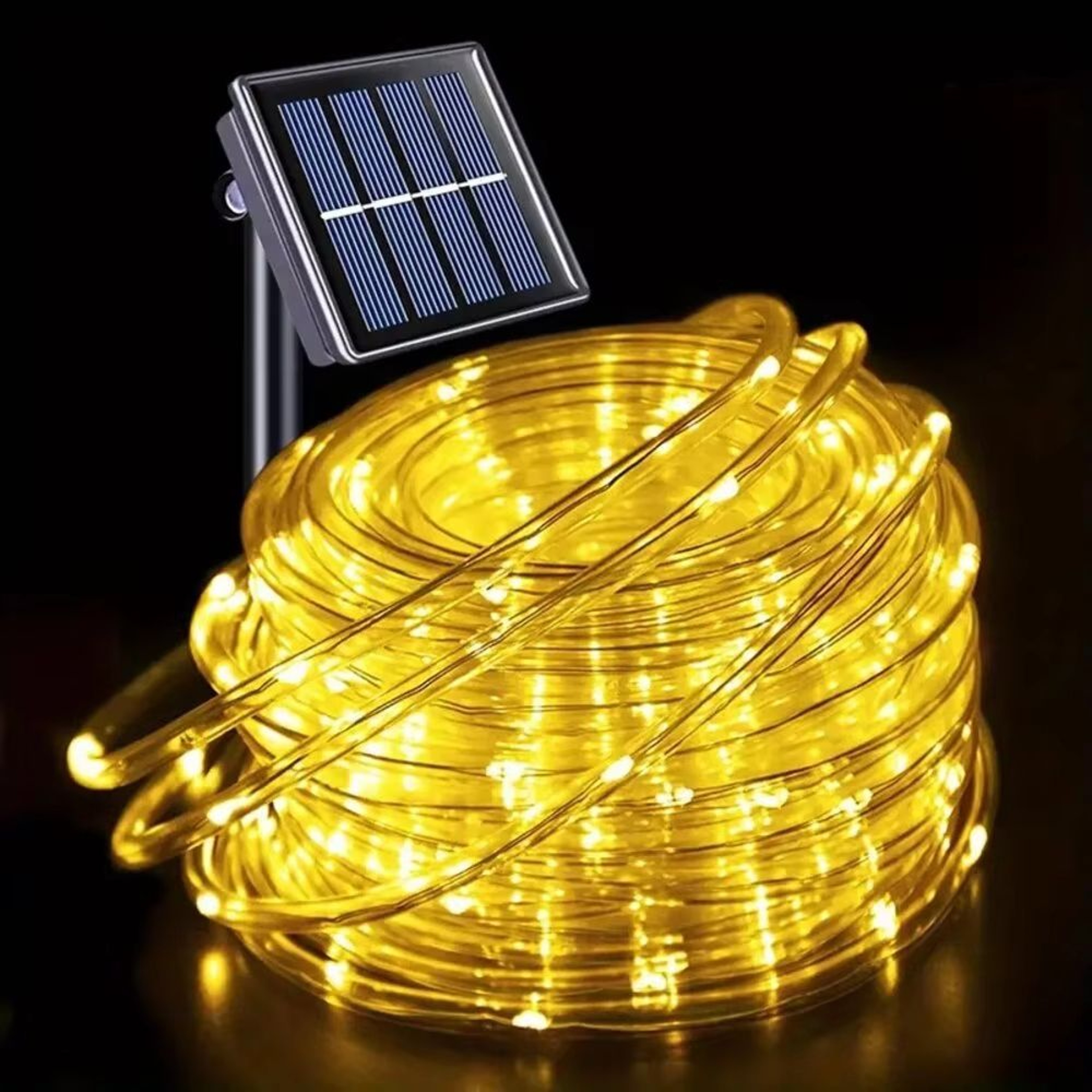 Outdoor Solar Tube Rope LED String Lights For Garden Christmas And Party Decor 7