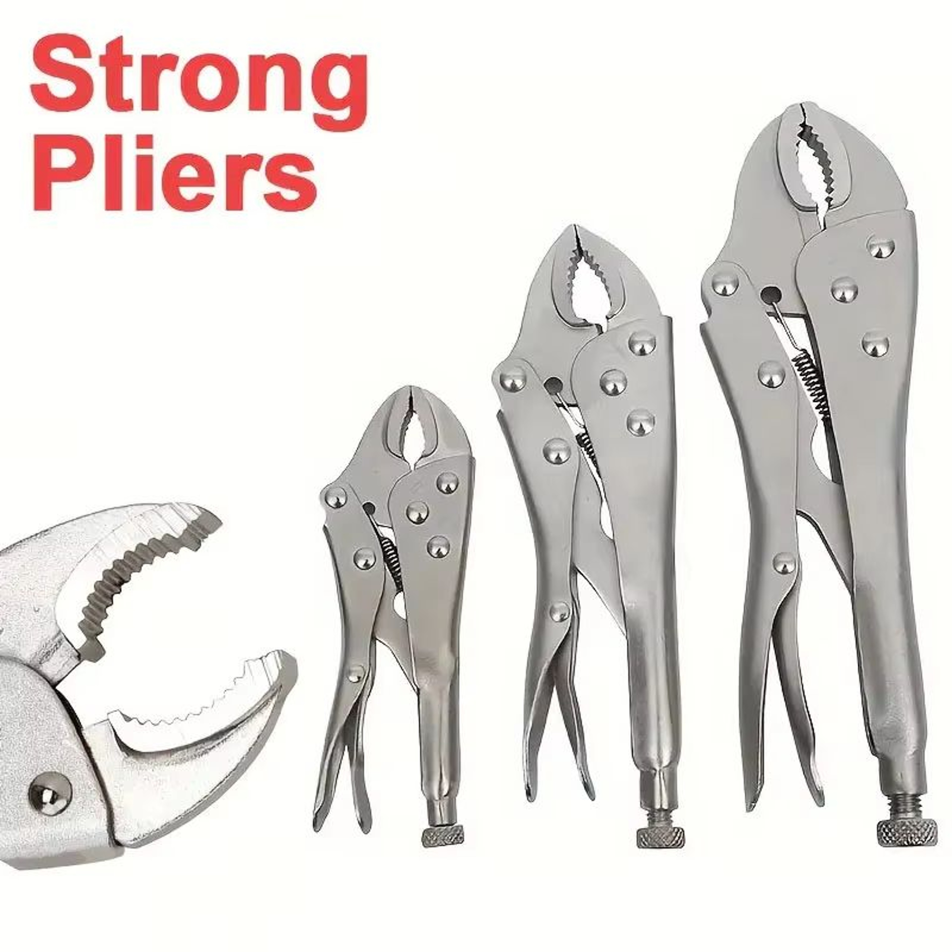 MultiFunction Adjustable Locking Pliers 5in 7in Or 10in LaborSaving Grip Tool For Woodworking And W 0