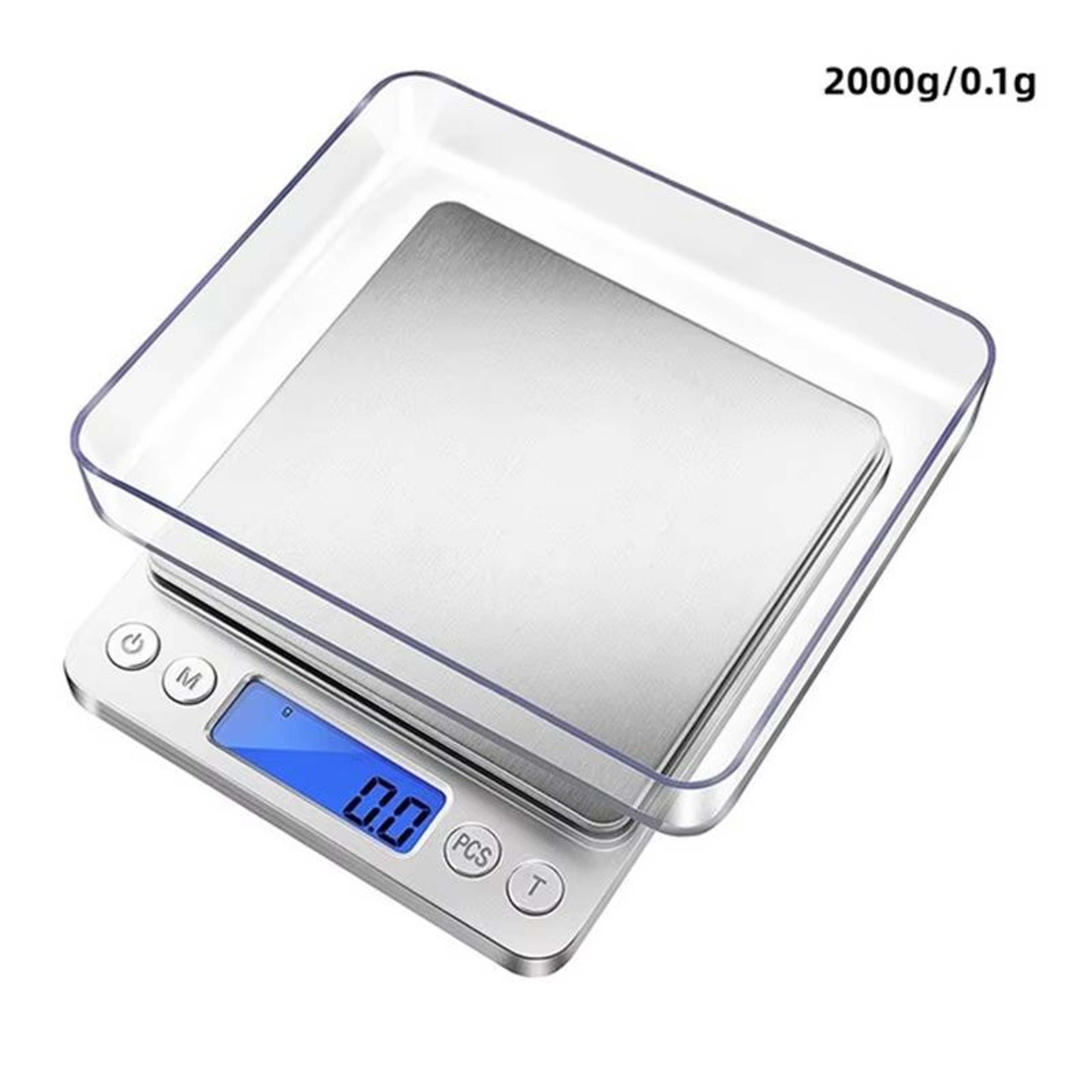 Mini Pocket Digital Kitchen Scale Precision Jewelry And Food Scale With Backlit LCD 7