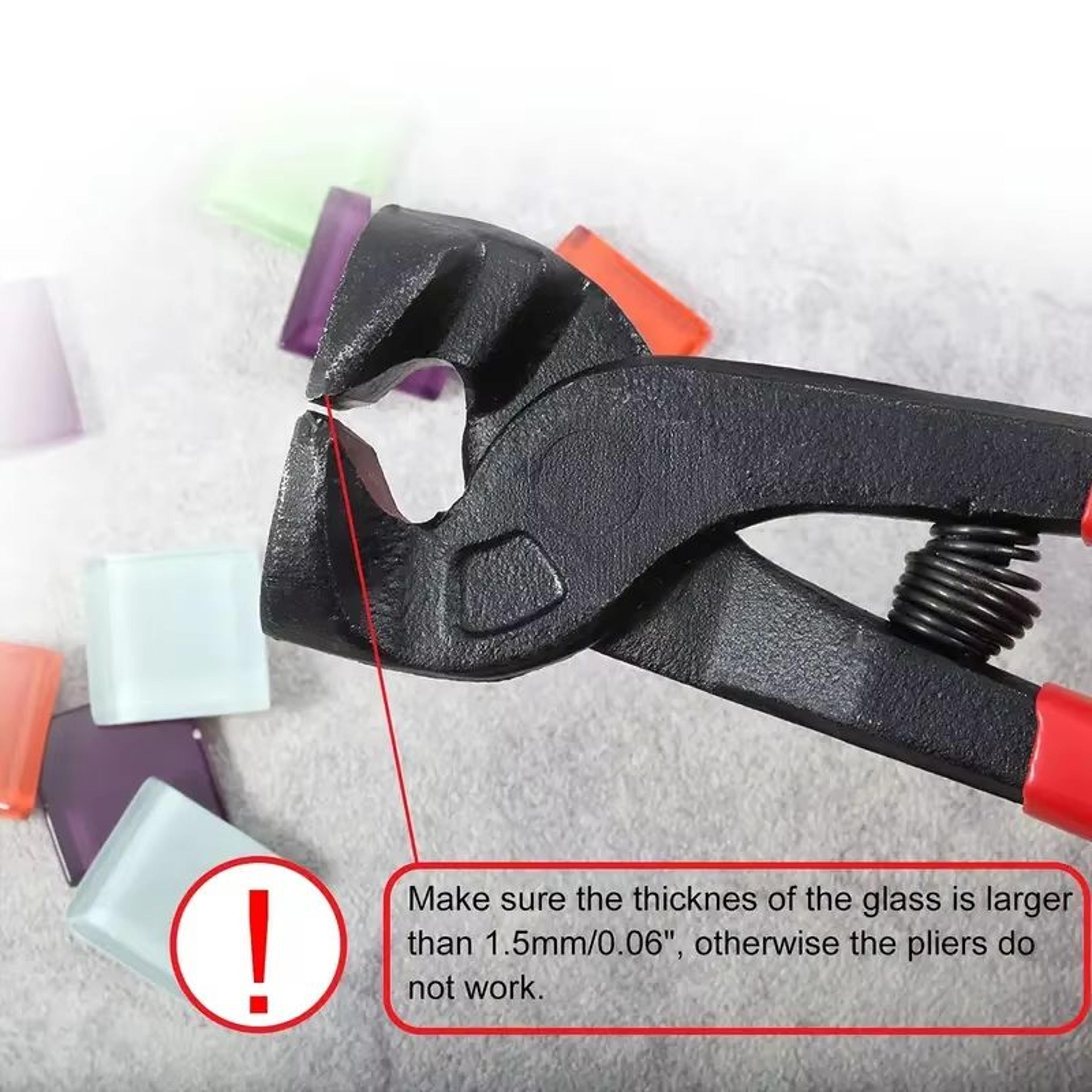 8in Tile Nippers Mosaic Cutter Pliers For Ceramic Porcelain And Glass Tile 4