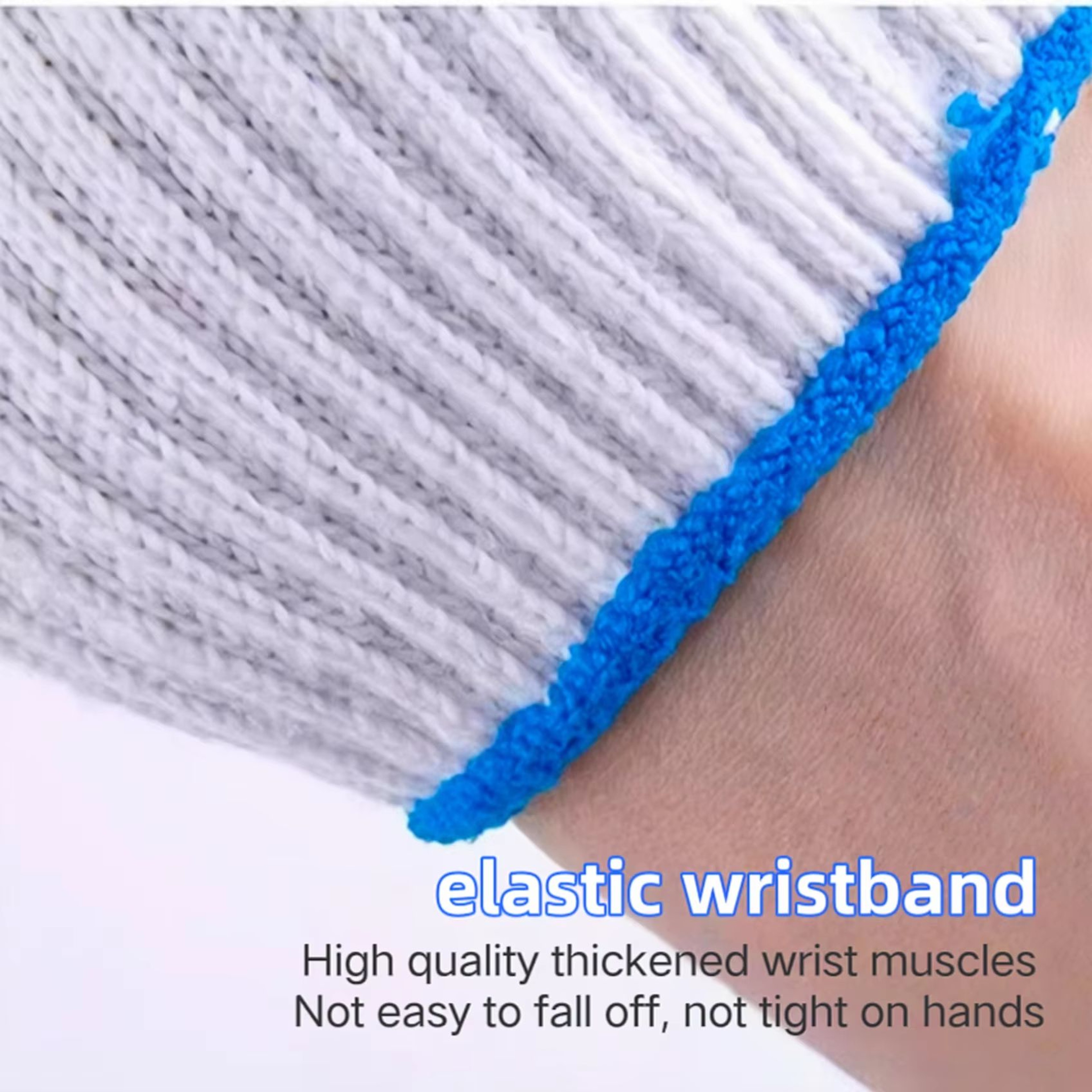 Pure Cotton Breathable Anti Slip Work Gloves Bulk Pack 103060 Pairs For Cleaning Handling And Daily 2