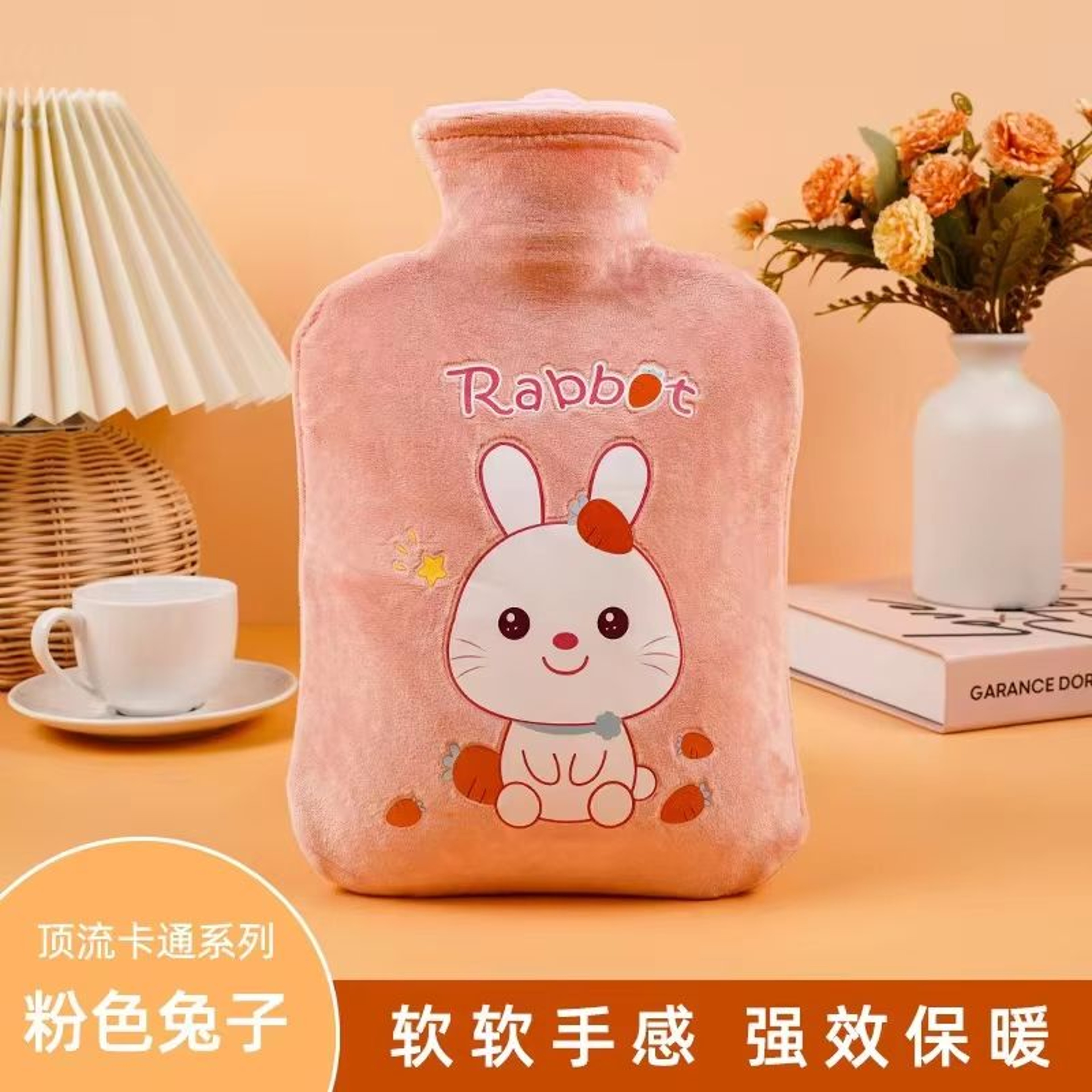 Thick PVC Insulated Hot Water Bottle ExplosionProof For LongLasting Warmth And HotCold Therapy 7