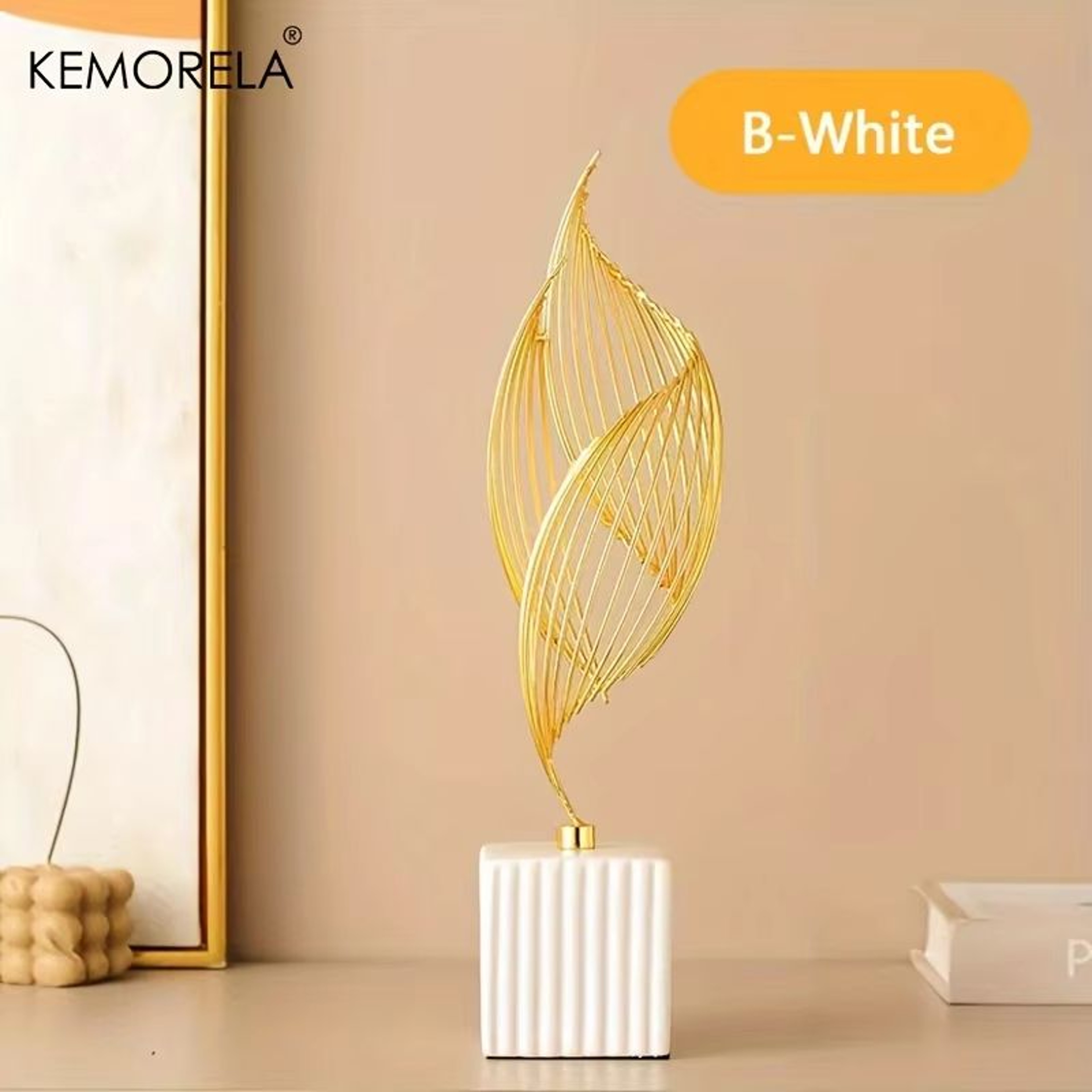 Nordic Ceramic Statue Creative Luxury Sculpture For Living Room And Office Decor 7