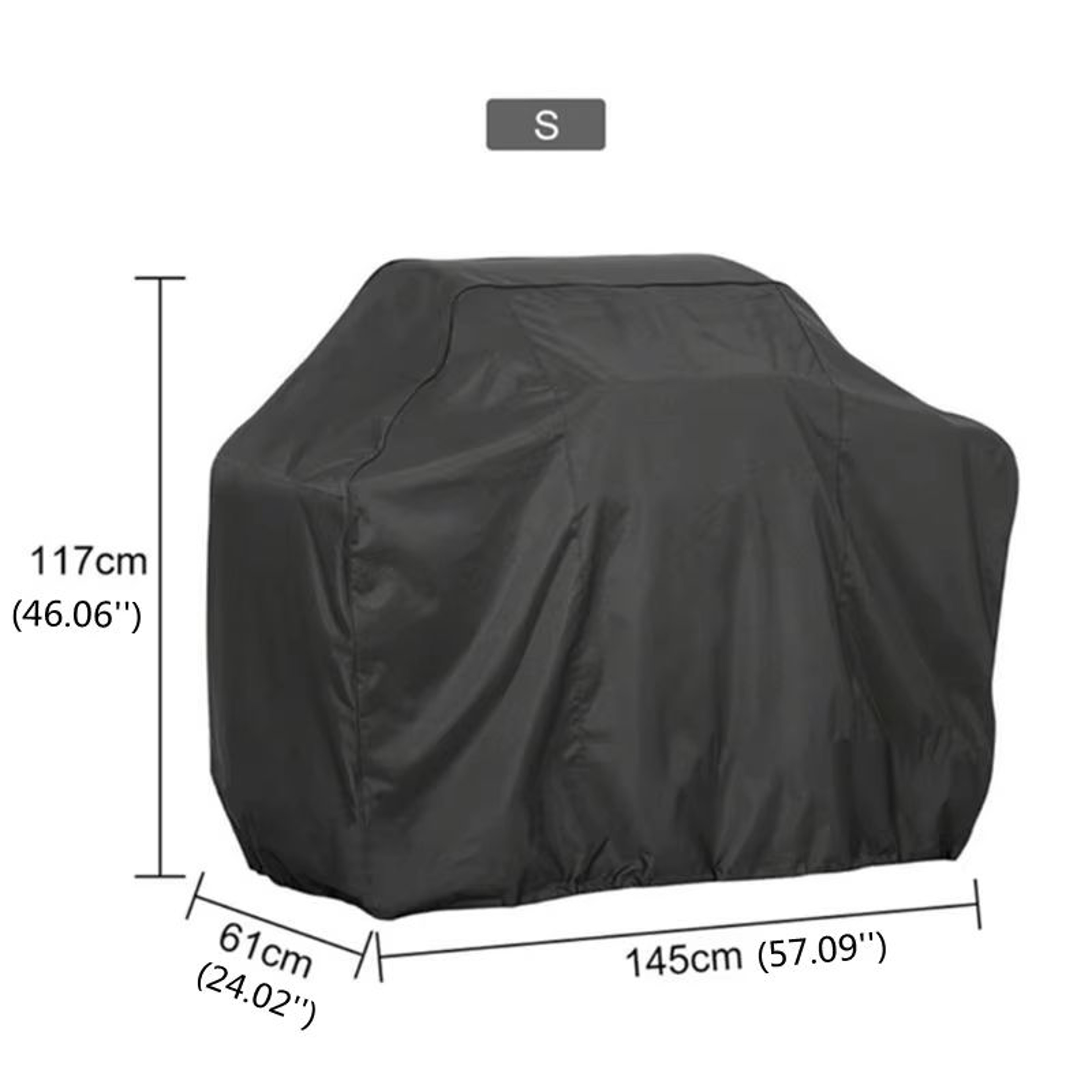 Heavy Duty Waterproof Oxford BBQ Grill Cover For Outdoor Barbecue And Smoker Protection 10