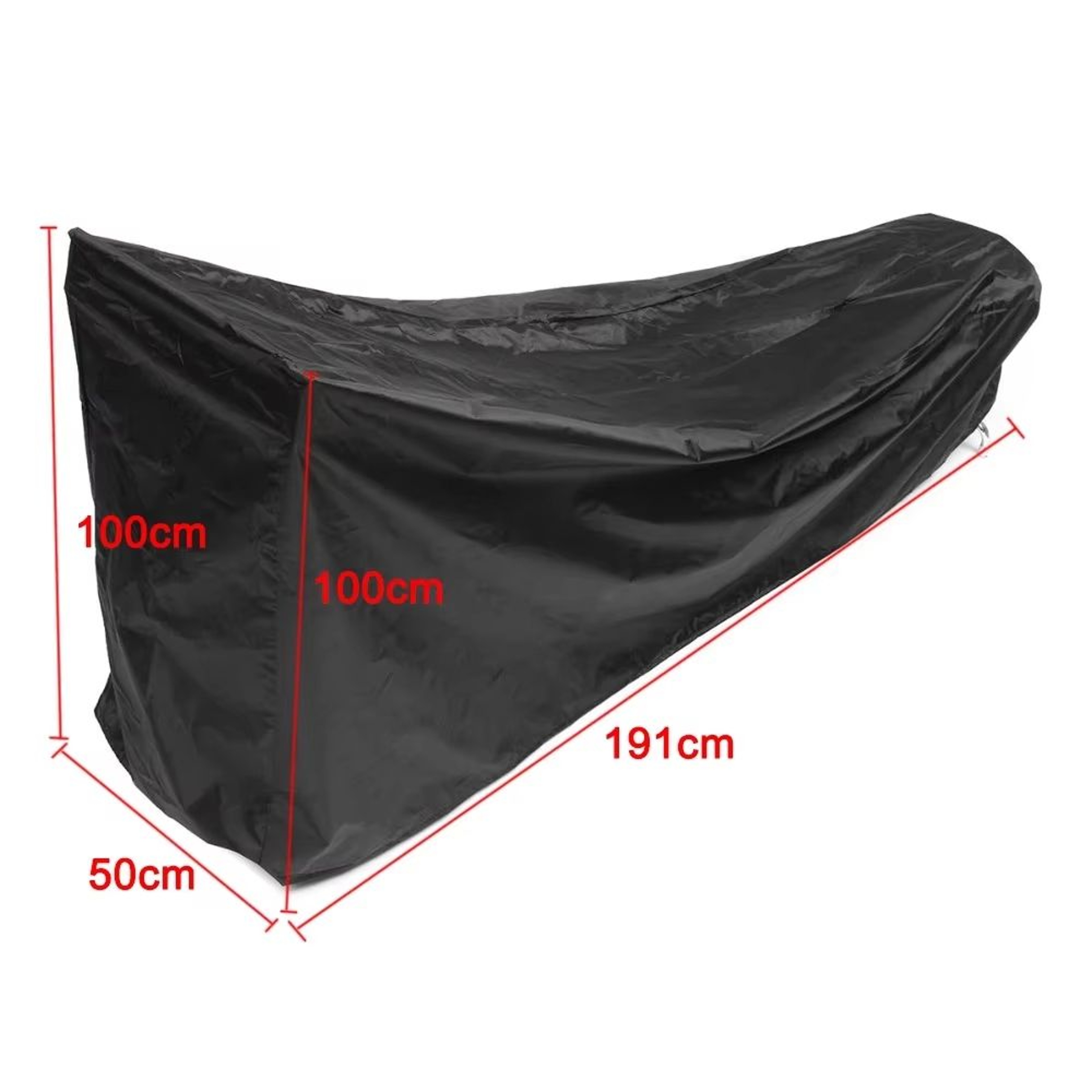 210D Waterproof Lawn Mower Cover With UV Protection And Drawstring  Universal Outdoor Equipment Cov 3