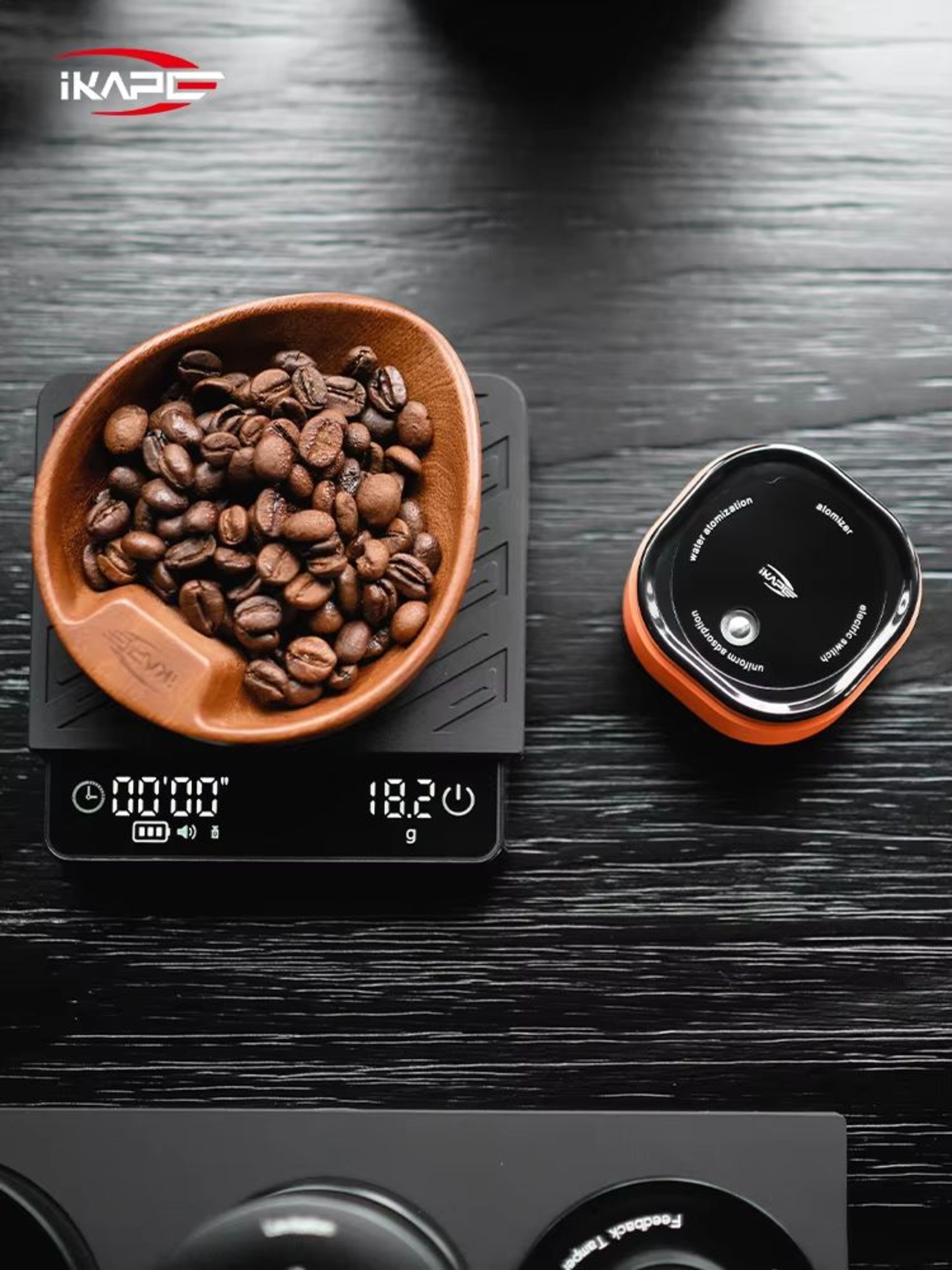 IKAPE Coffee Bean Atomizer 068 Fl Oz AntiStatic Spray Bottle  Coffee Grinder Accessory 1