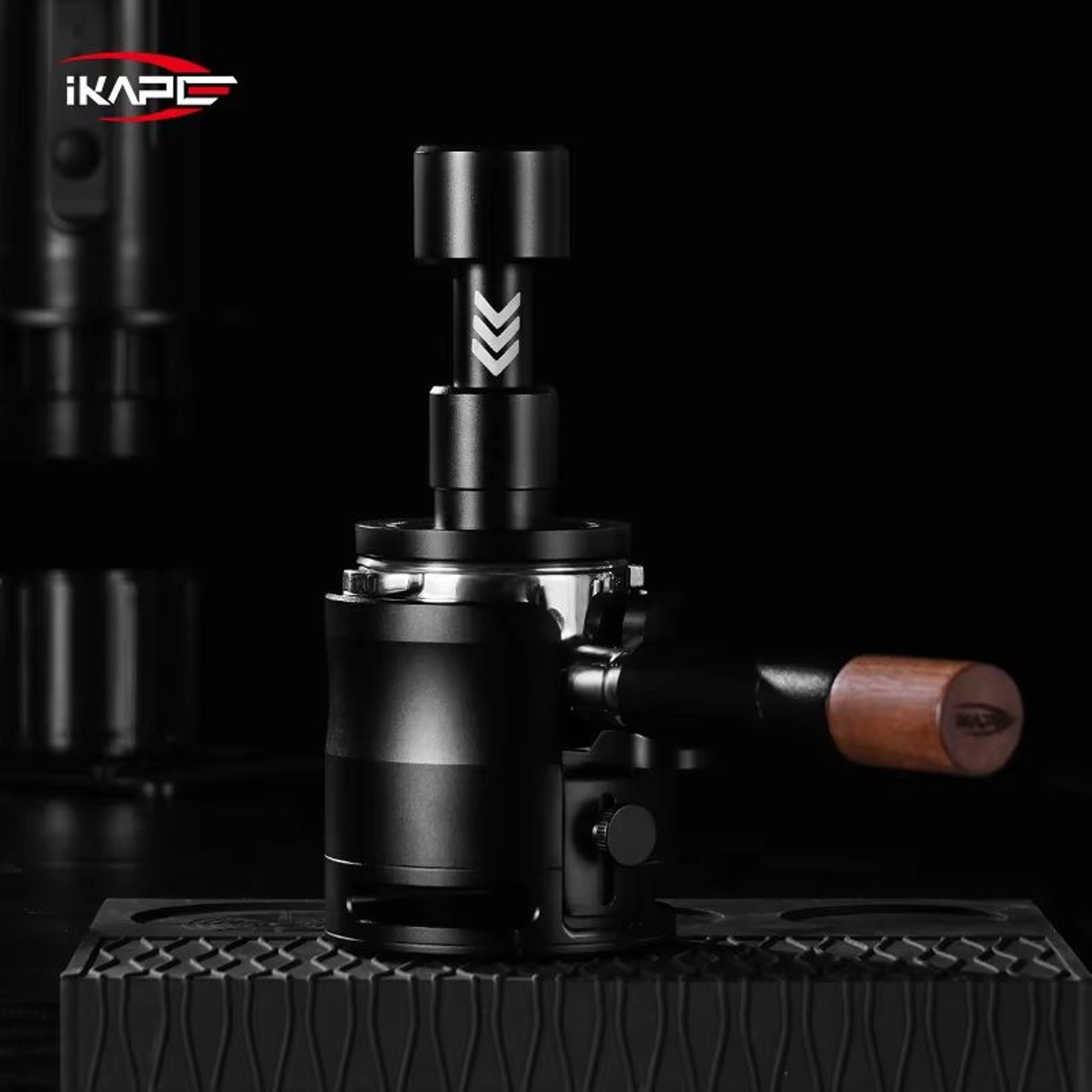 IKAPE V6 Impact Espresso Tamper For 201in  213in  228in Portafilters  Calibrated Precision Tamping  3
