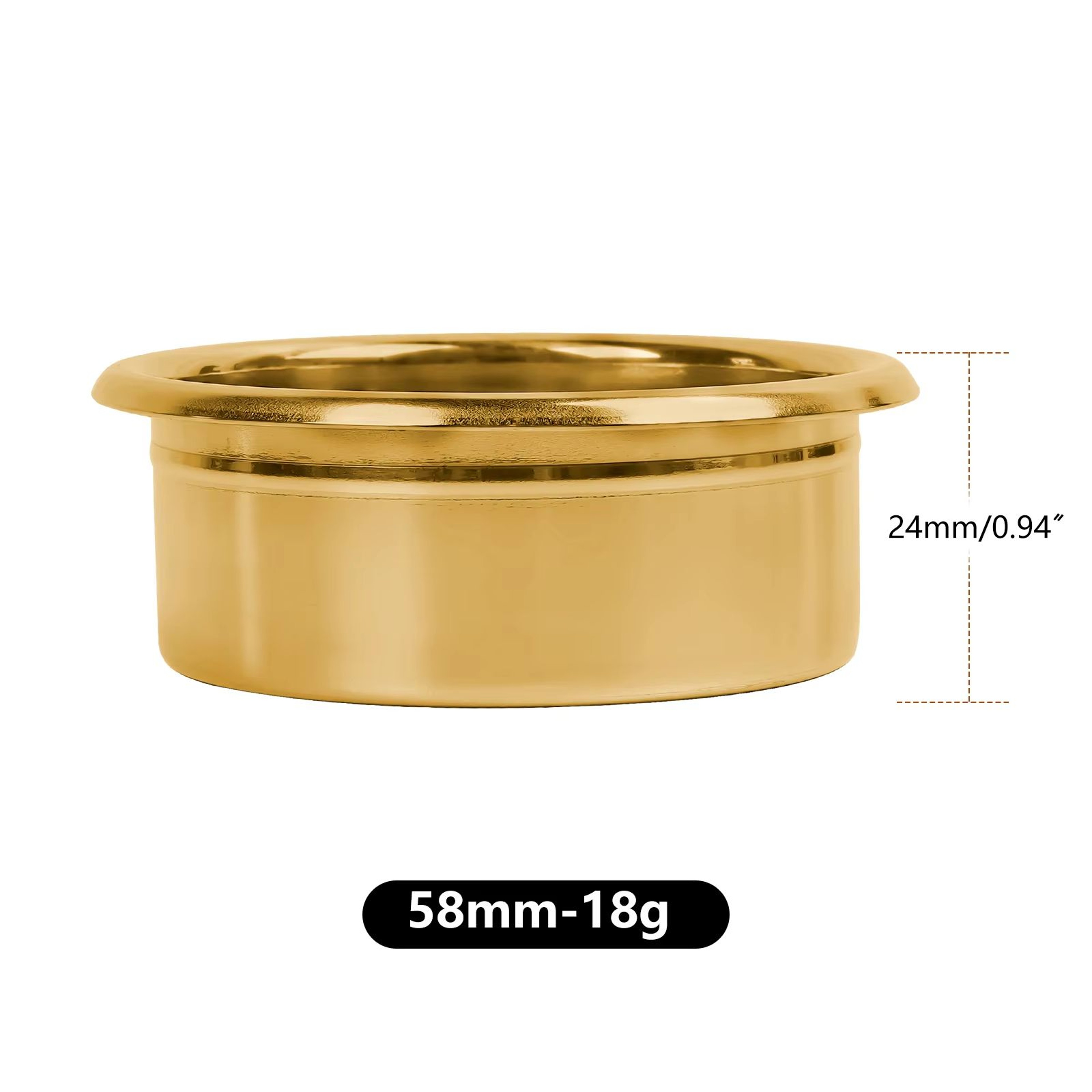 IKAPE Precision High Extraction Coffee Filter Basket  Stainless Steel Bottomless Portafilter Upgrad 9
