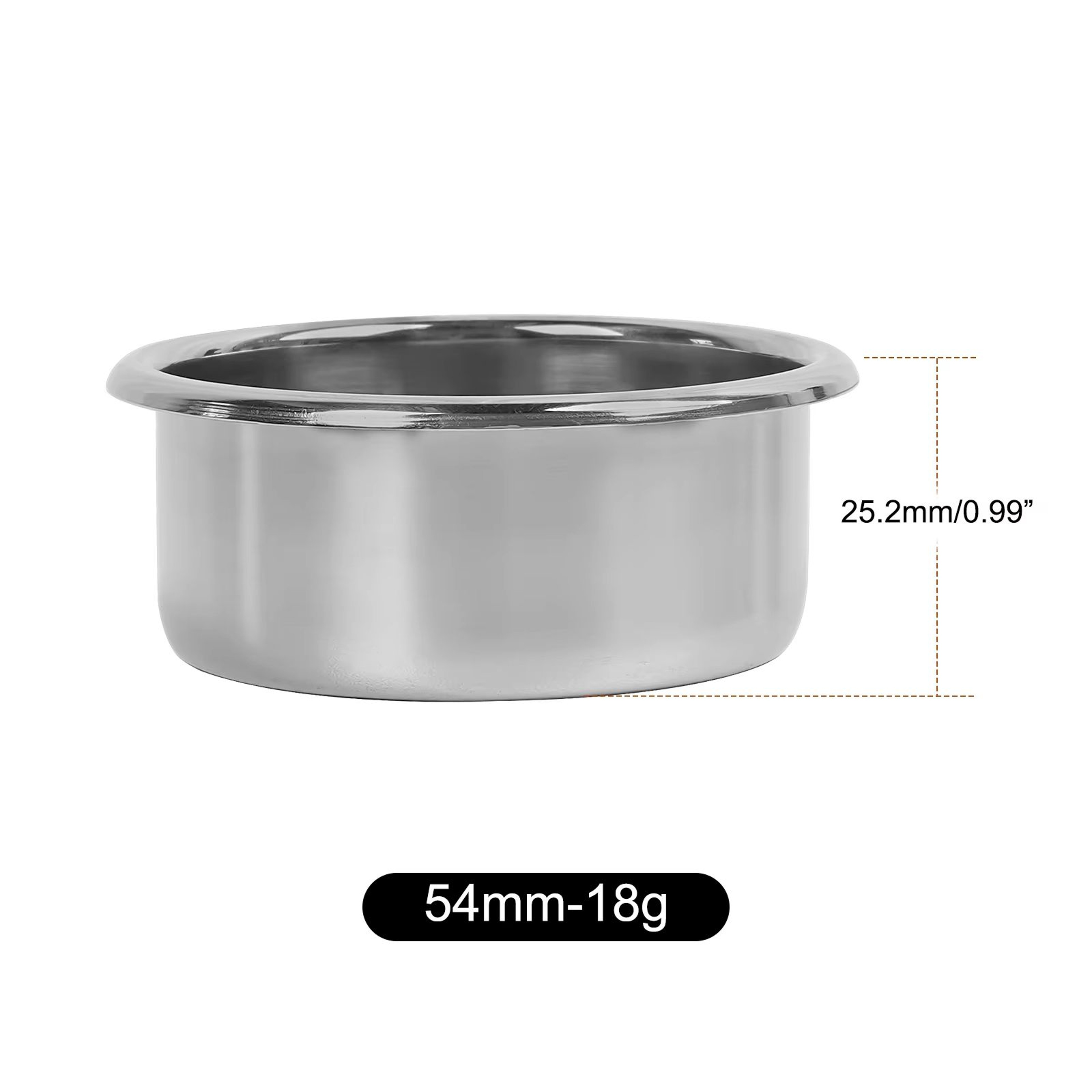 IKAPE Precision High Extraction Coffee Filter Basket  Stainless Steel Bottomless Portafilter Upgrad 6
