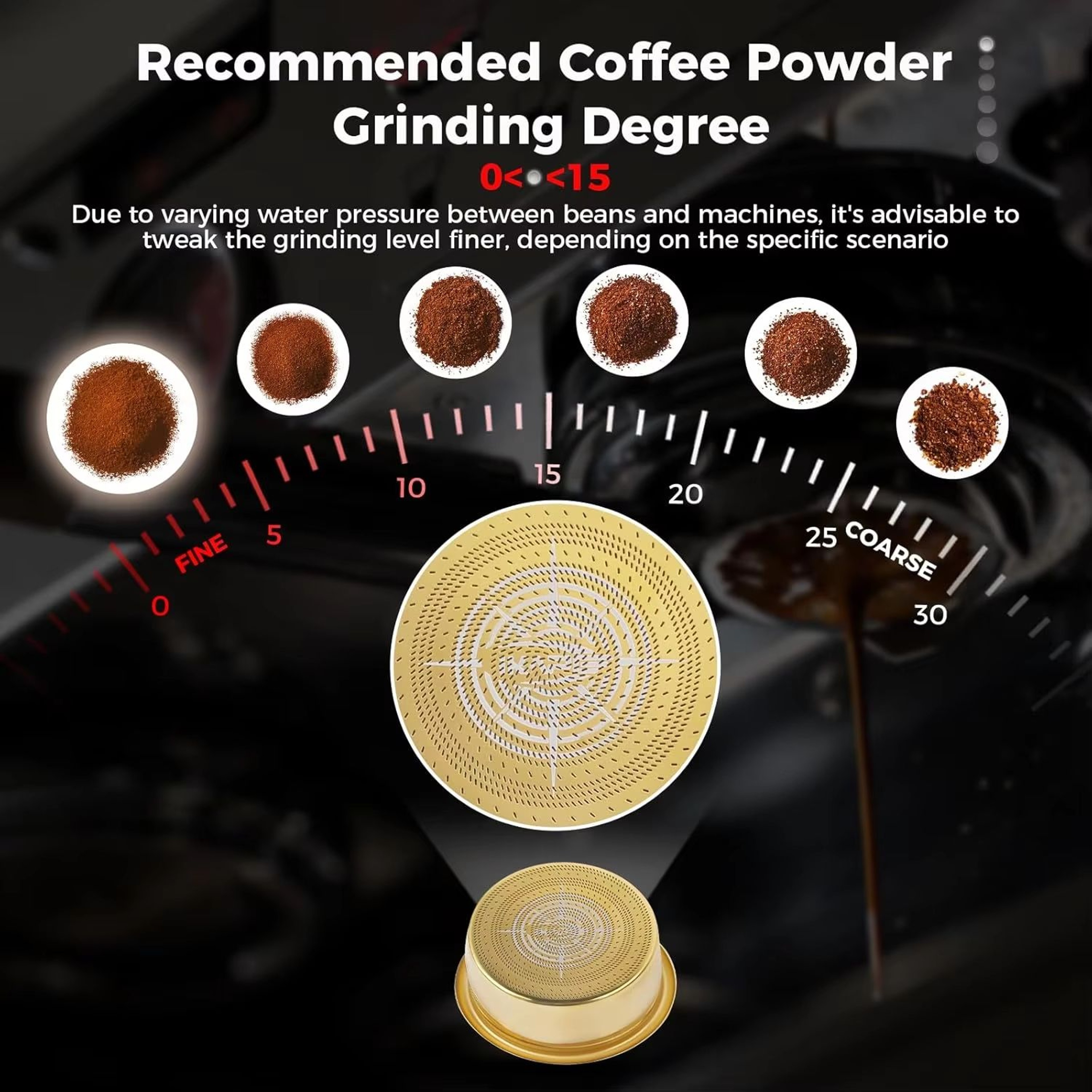 IKAPE Precision HighExtraction Espresso Basket  Stainless Steel Bottomless Portafilter Upgrade 4
