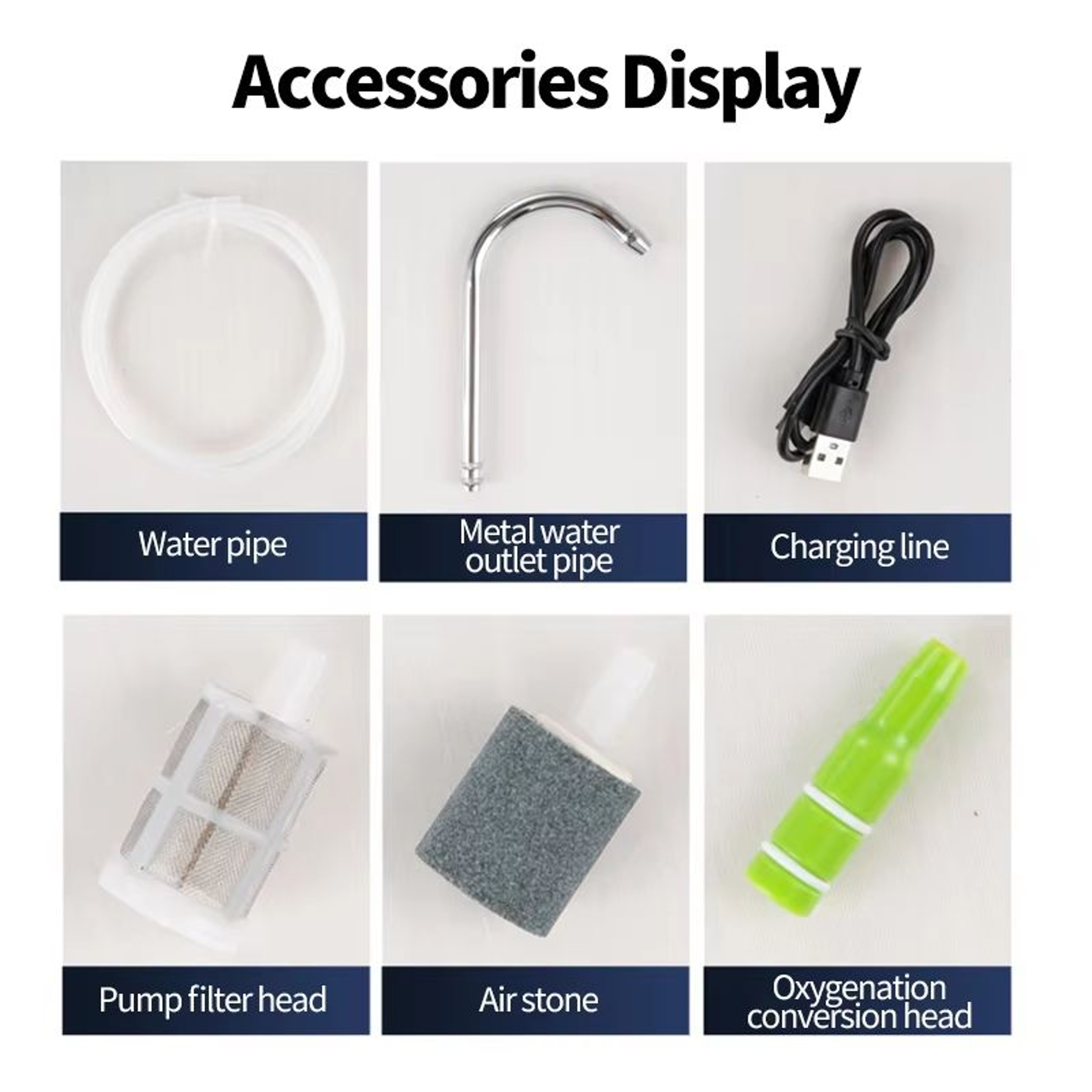 Outdoor USB Portable Fishing Oxygen Pump With Intelligent Sensor And LED Light 3