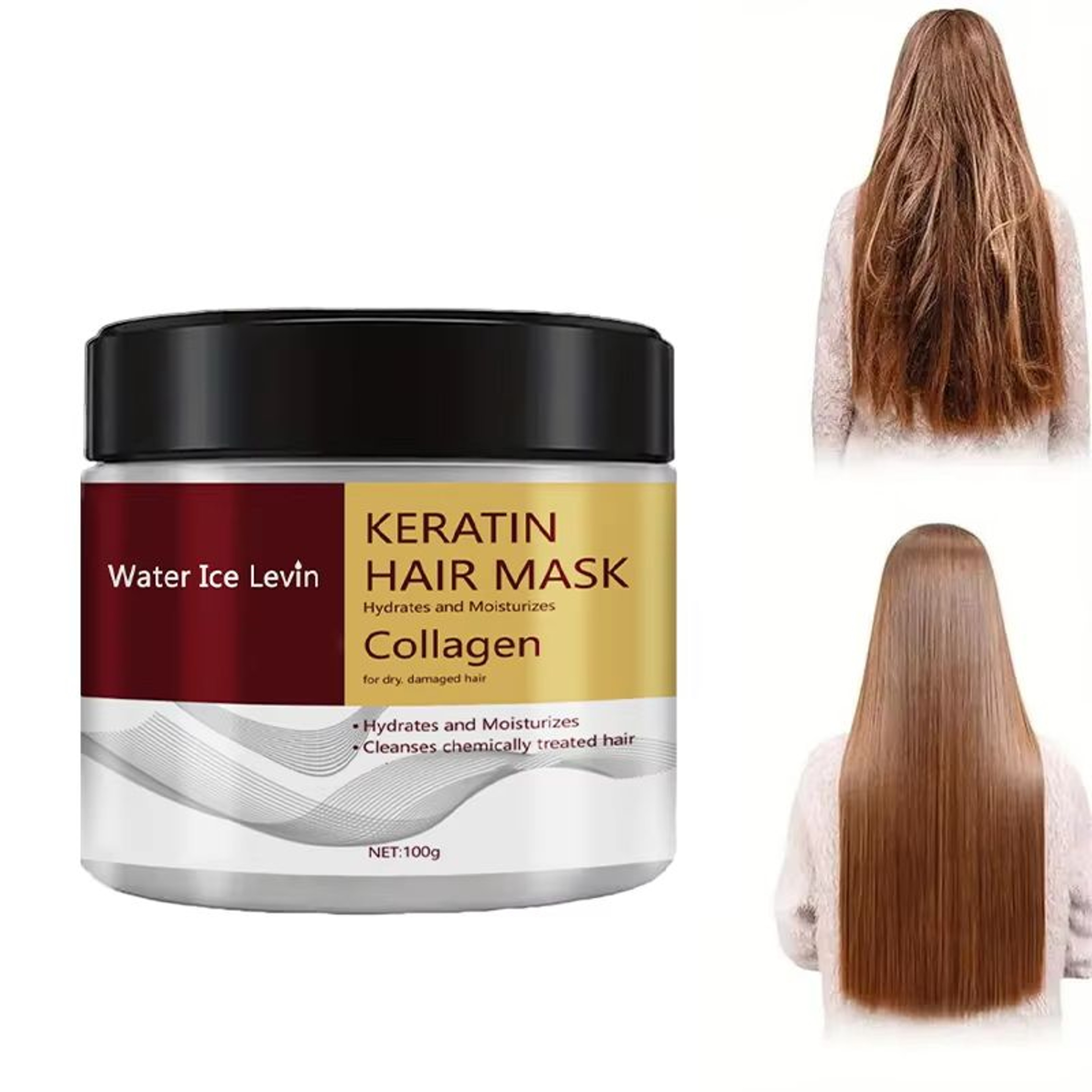 RevitalizePro Collagen Keratin Hair Mask Deep Repair  Frizz Control Oil Balancing Treatment 0