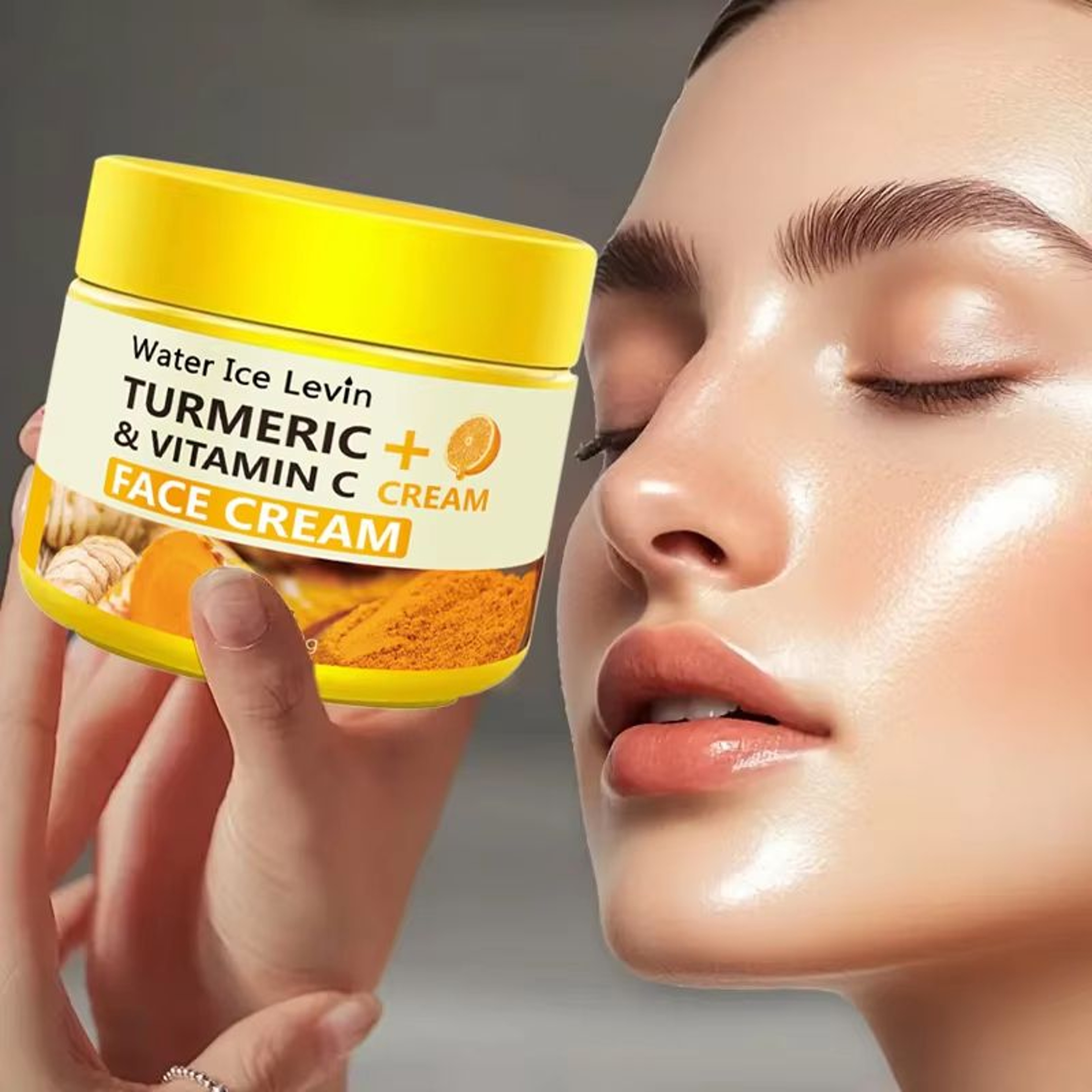 Turmeric  Vitamin C AntiAging Moisturizing Cream  Collagen  Hyaluronic Acid Skin Care 0