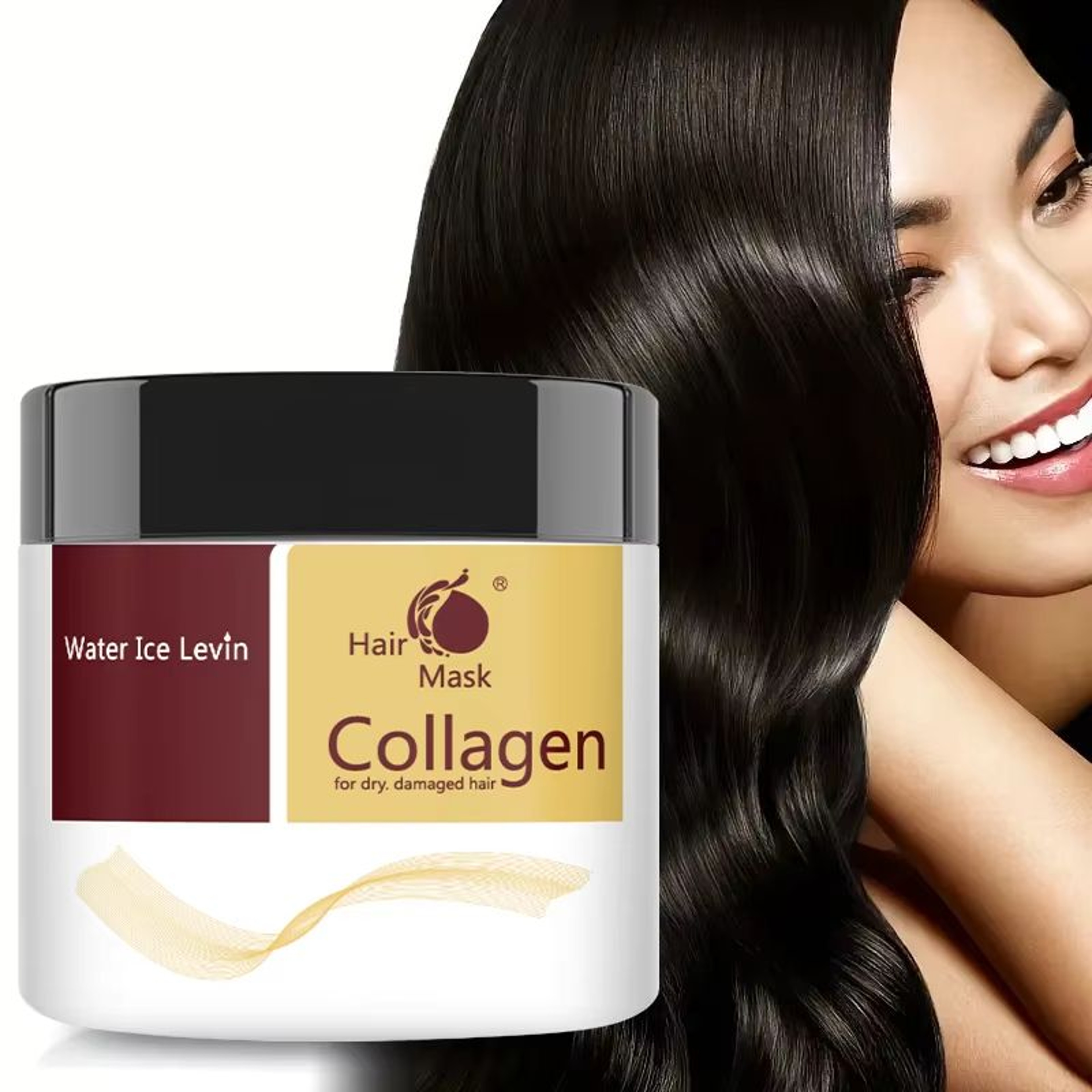 Collagen  Moroccan Argan Oil Deep Repair Hair Mask  Conditioning Treatment For Dry And Damaged Hair 0