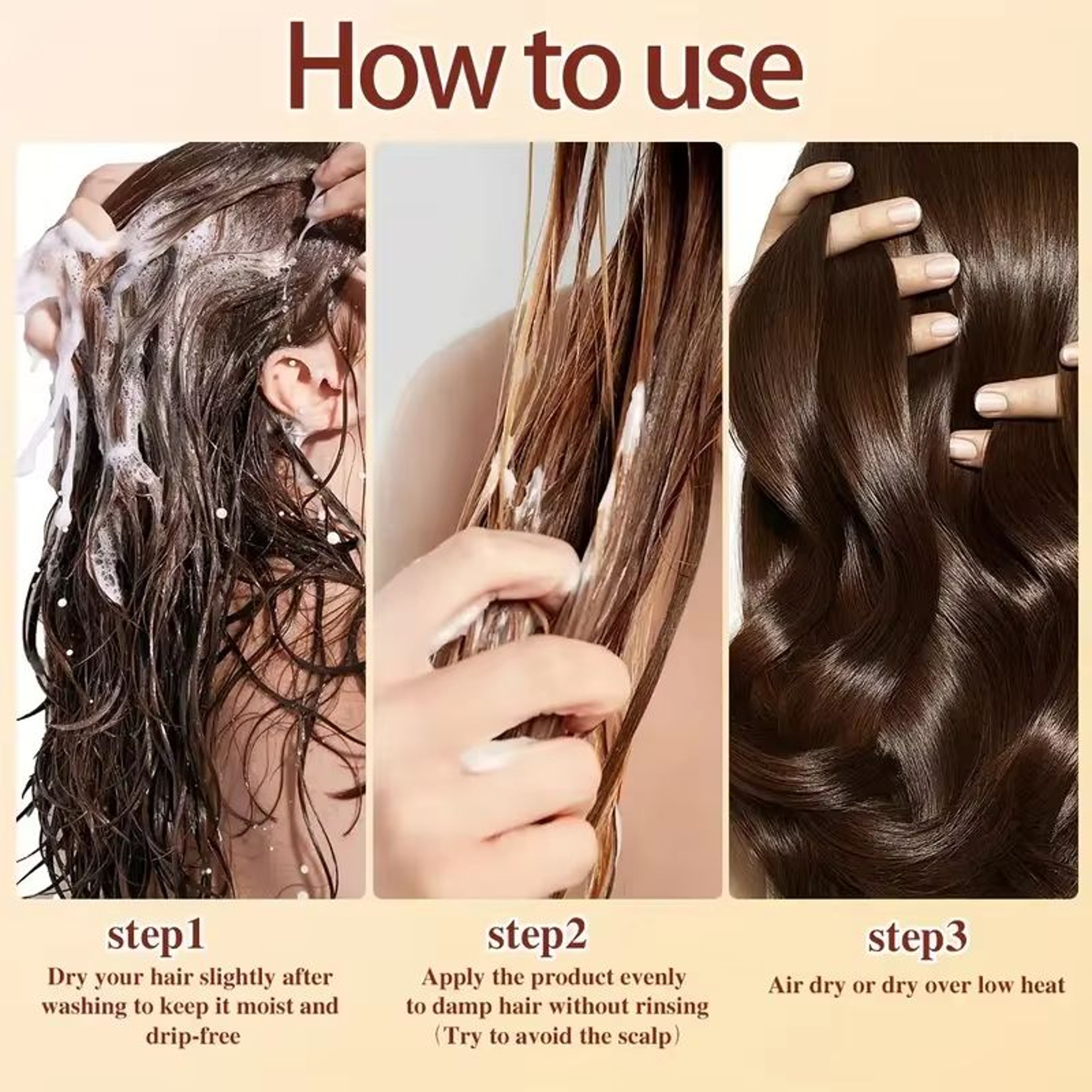 Collagen  Moroccan Argan Oil Deep Repair Hair Mask  Conditioning Treatment For Dry And Damaged Hair 5
