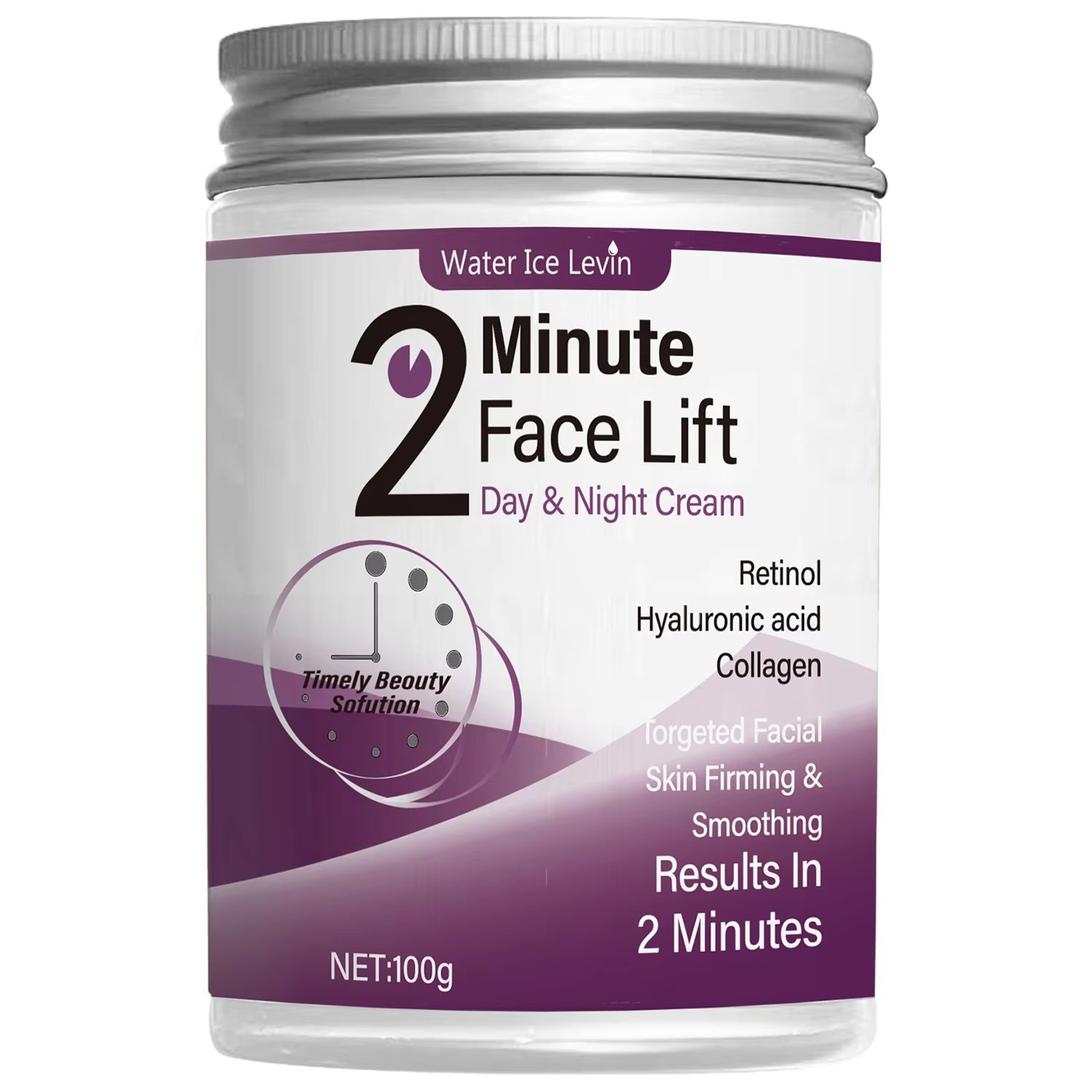 2Minute Facial Lifting Day  Night Cream  Retinol Hyaluronic Acid  Collagen Moisturizing Lotion 6