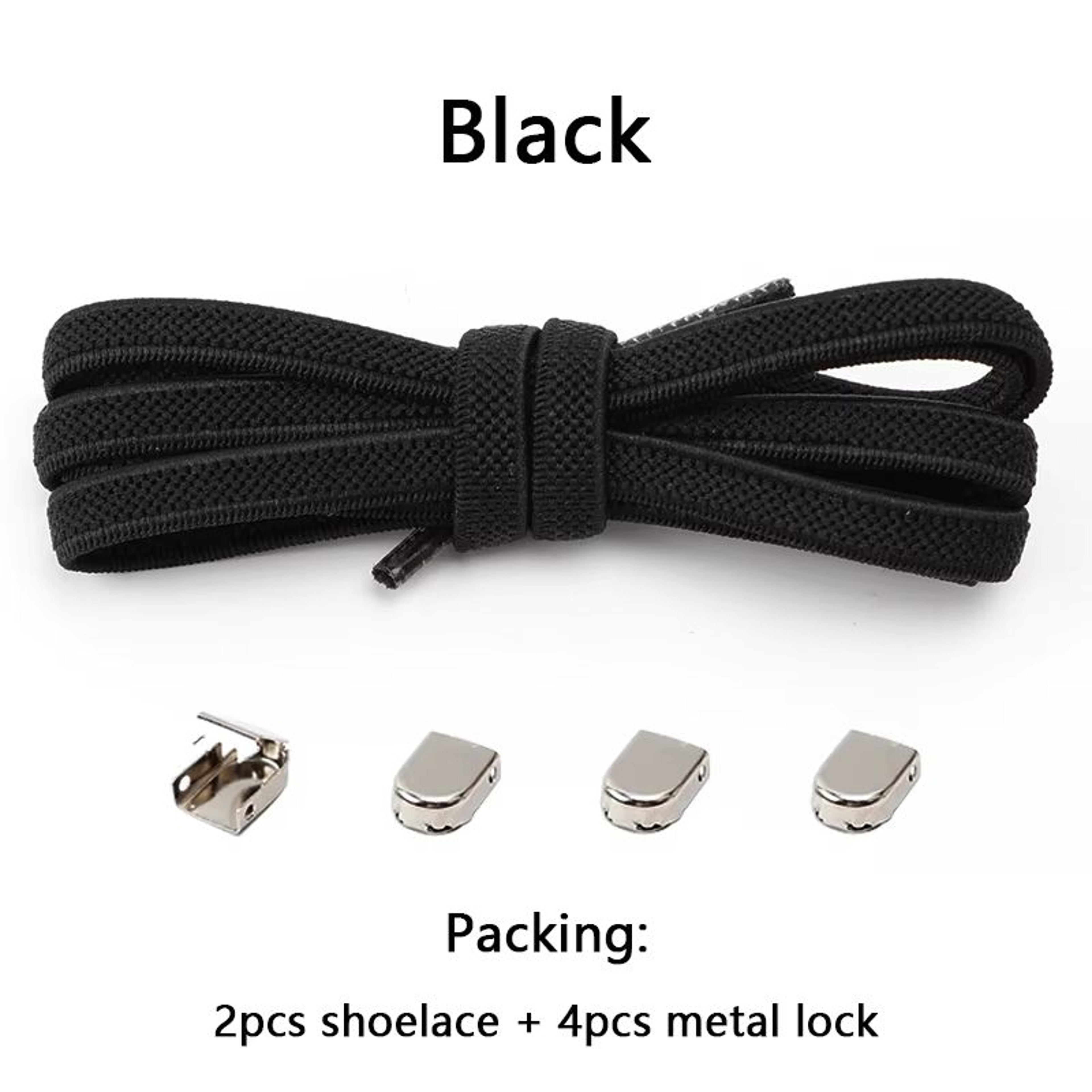 No Tie Elastic Shoe Laces For Sneakers Kids And Adult One Size Fits All 8